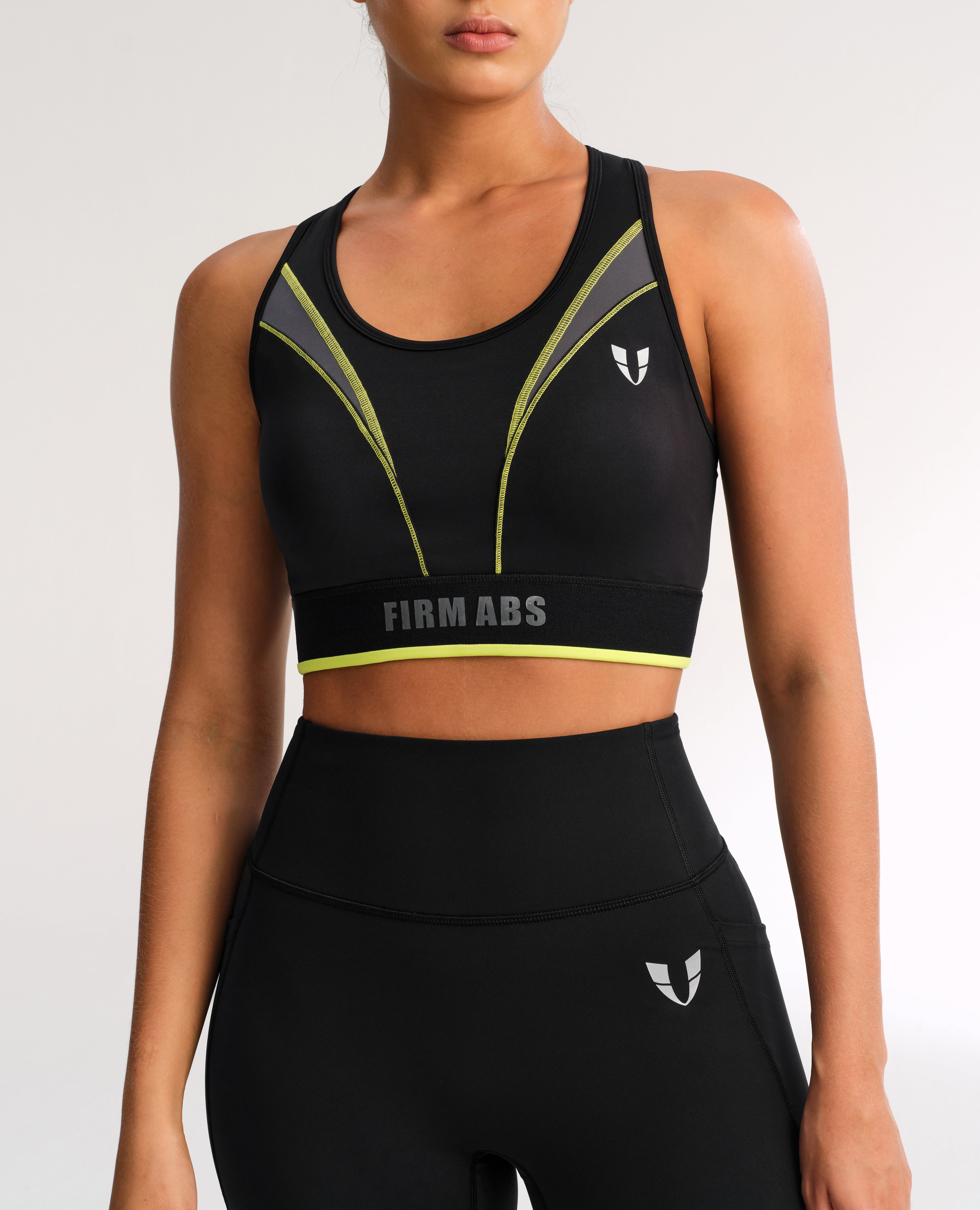 Vivid Support Sports Bra - Black