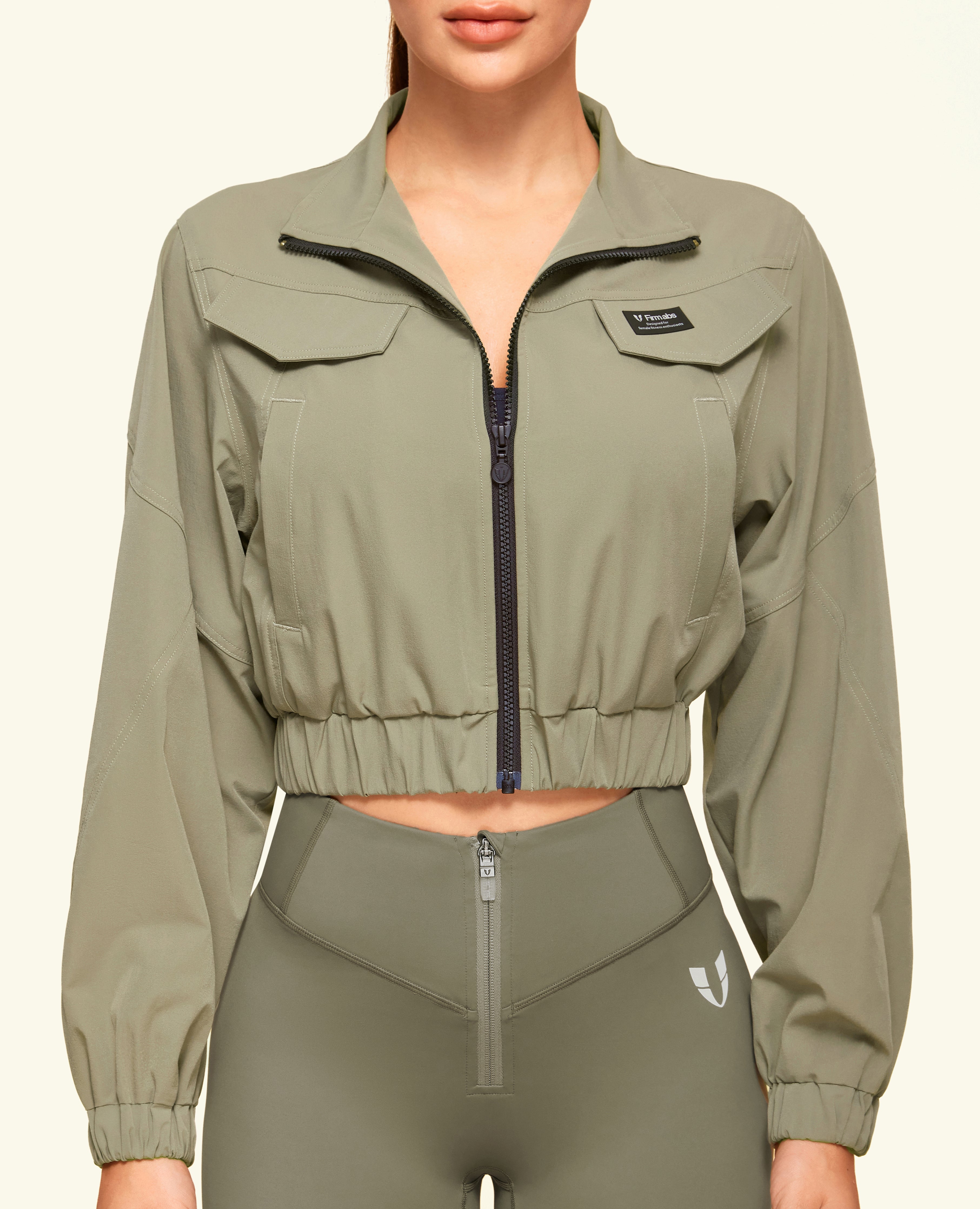 Cortada chaqueta de carga Ultimate - Green del ejército