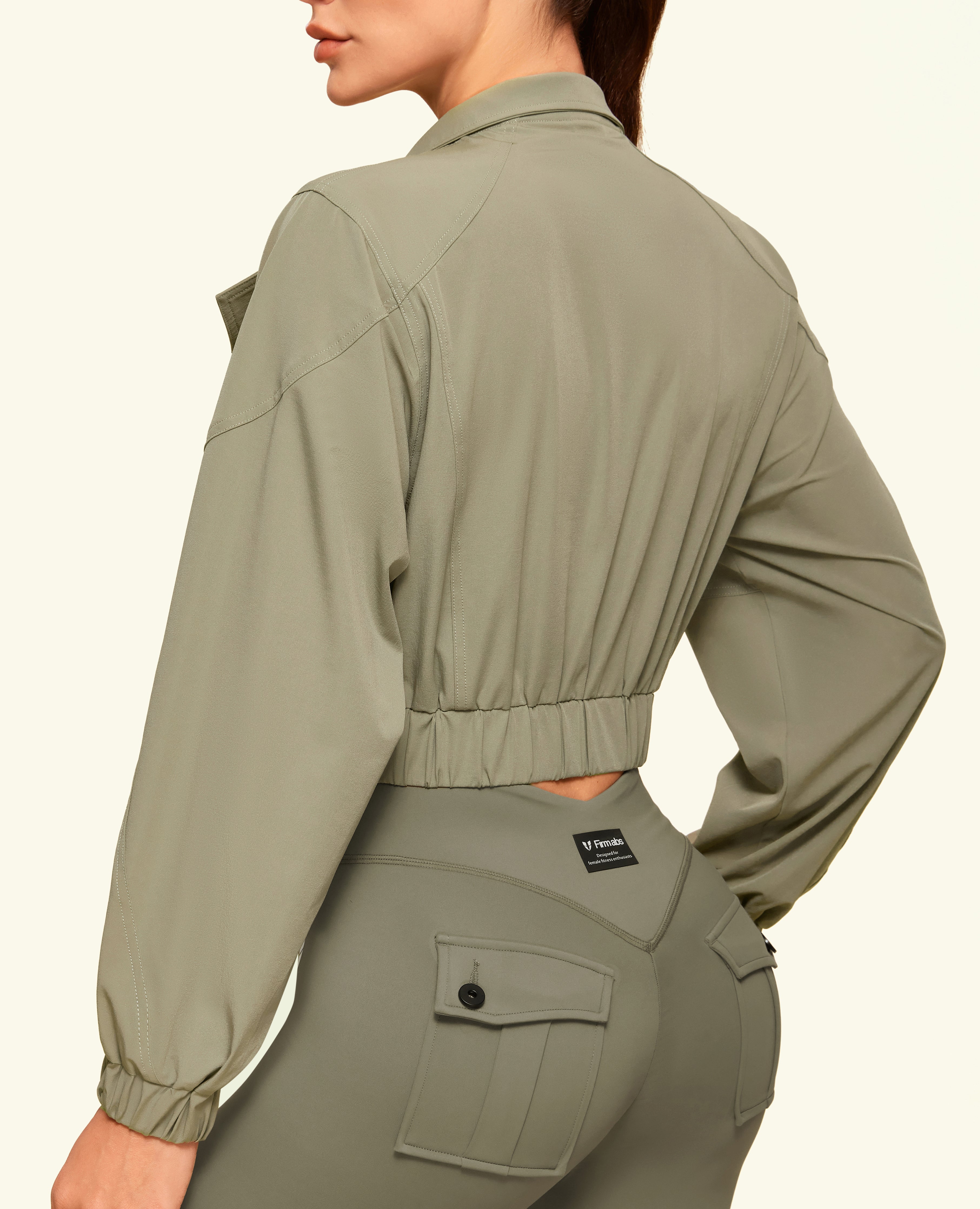 Cortada chaqueta de carga Ultimate - Green del ejército