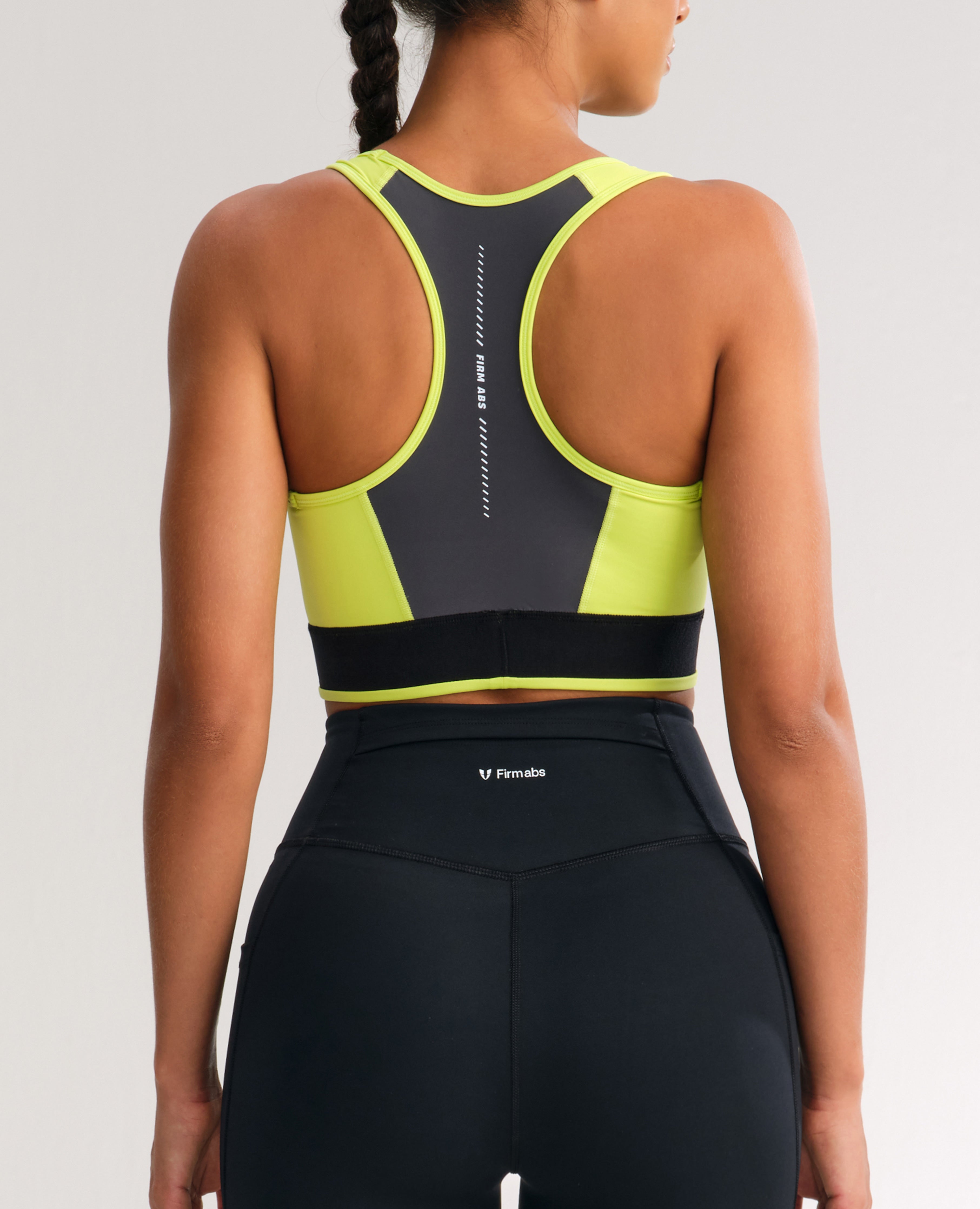 Vivid Support Sports Bra - Lemon Yellow