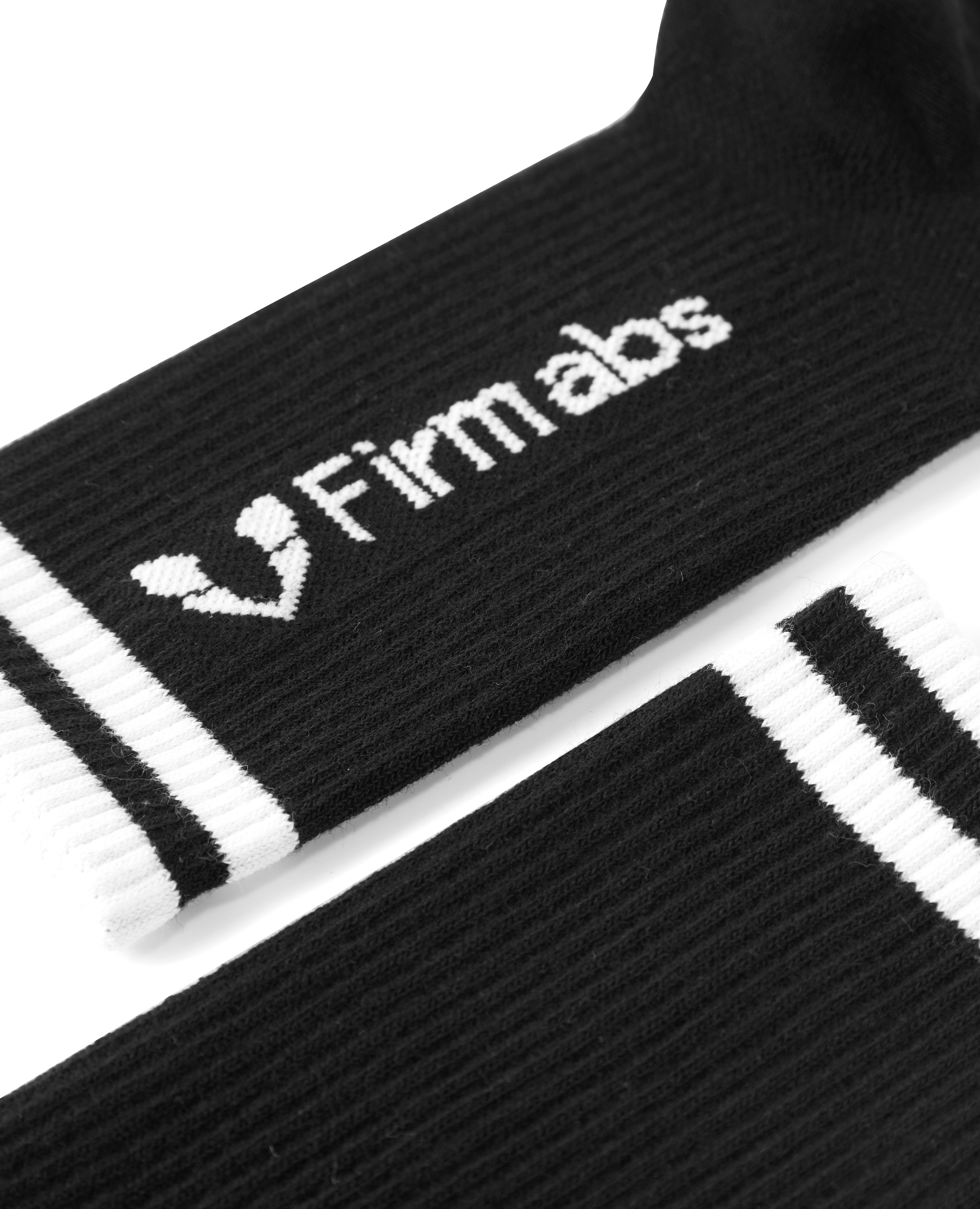 Firms Abs Hosiery Hosiade Sports Sports Socks - Black