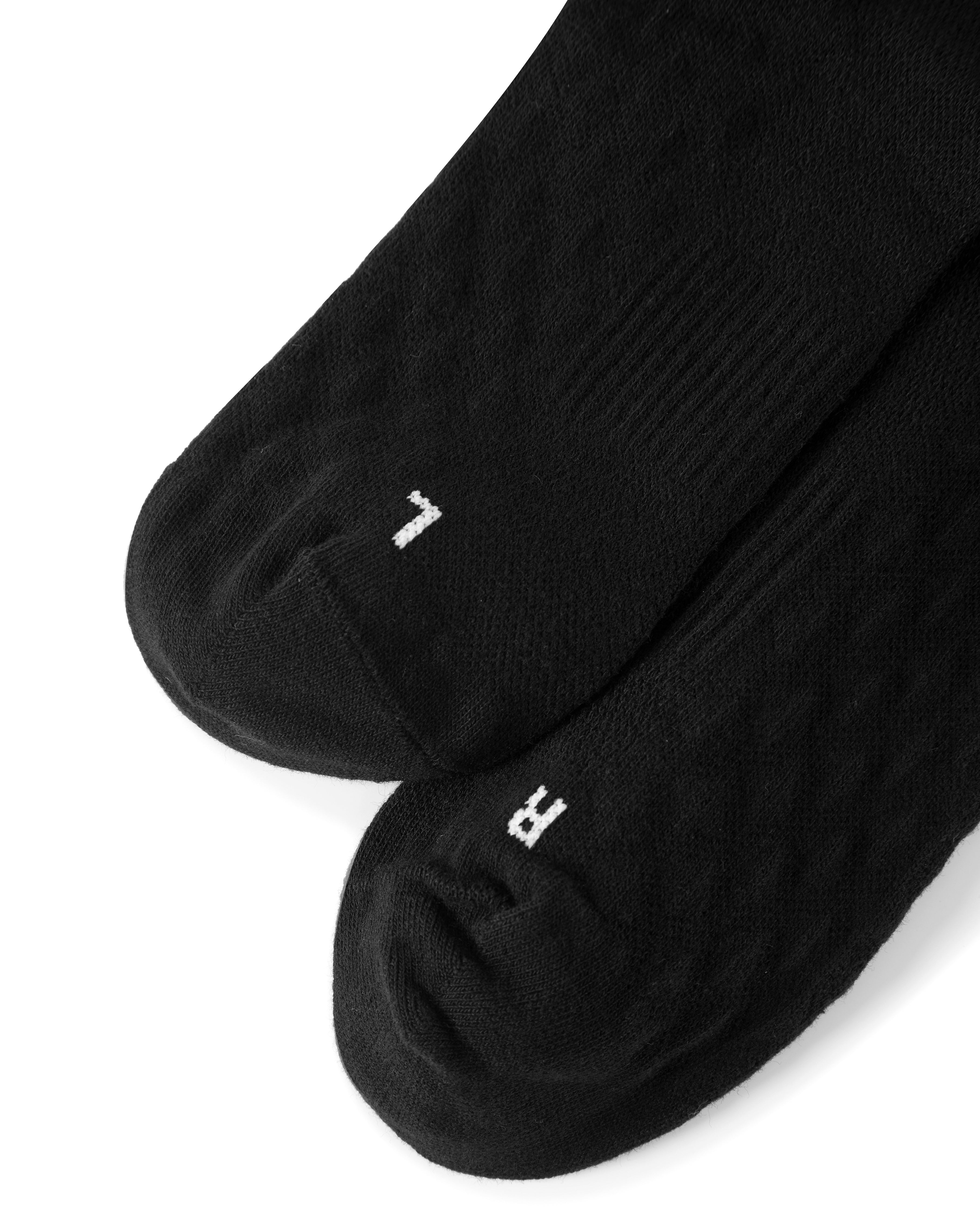 Firms Abs Hosiery Hosiade Sports Sports Socks - Black