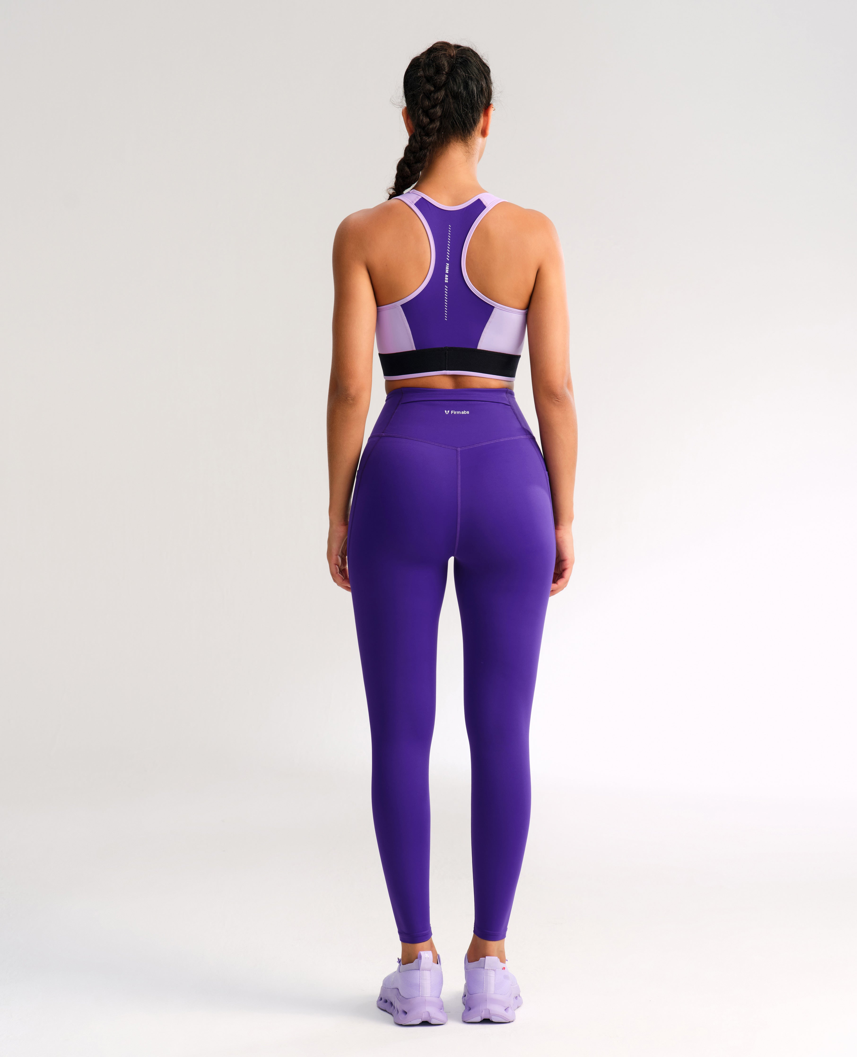 Vivid Support Sports Bra - Purple
