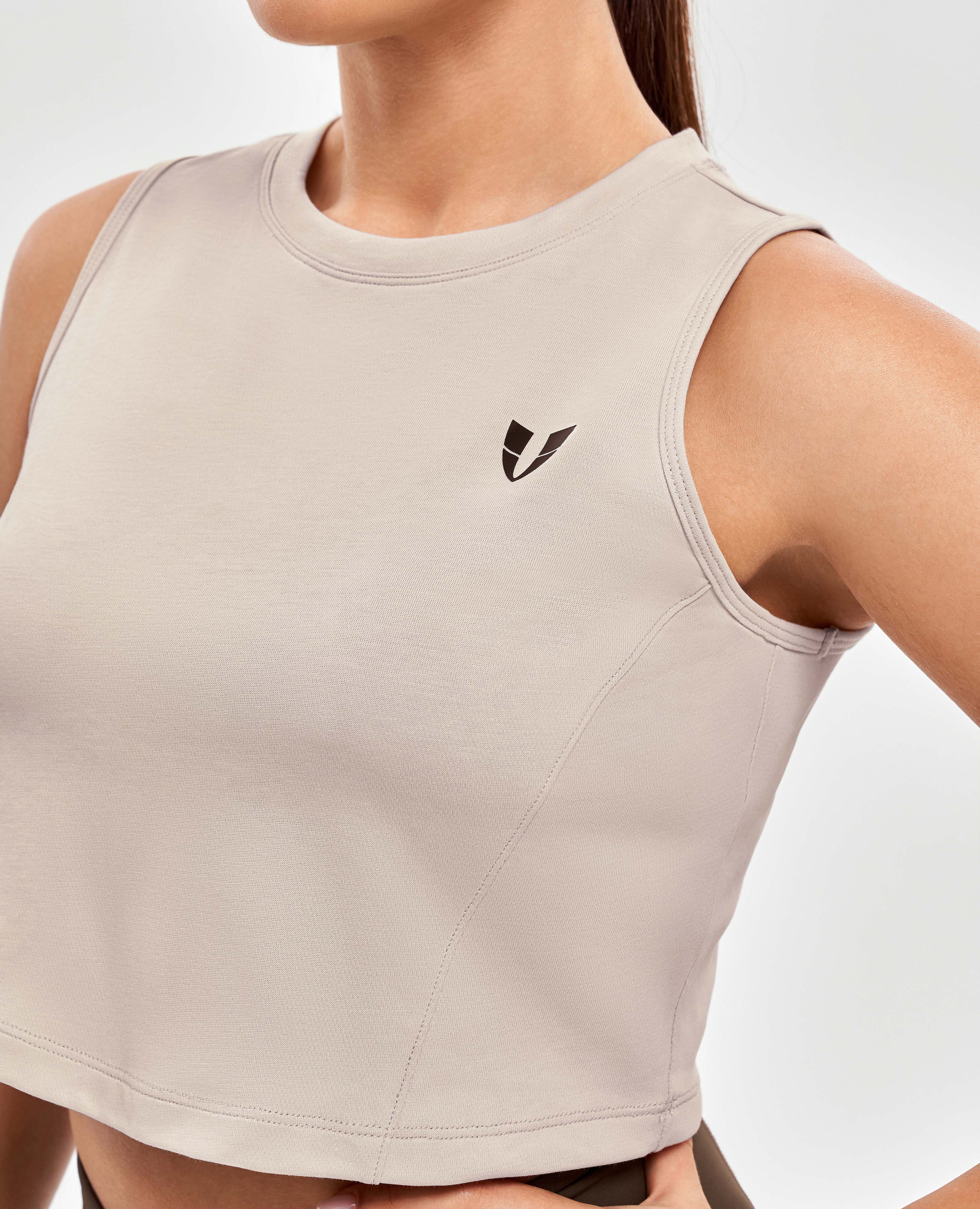 🎁 Gratis Sportliches Crop-Top – Beige