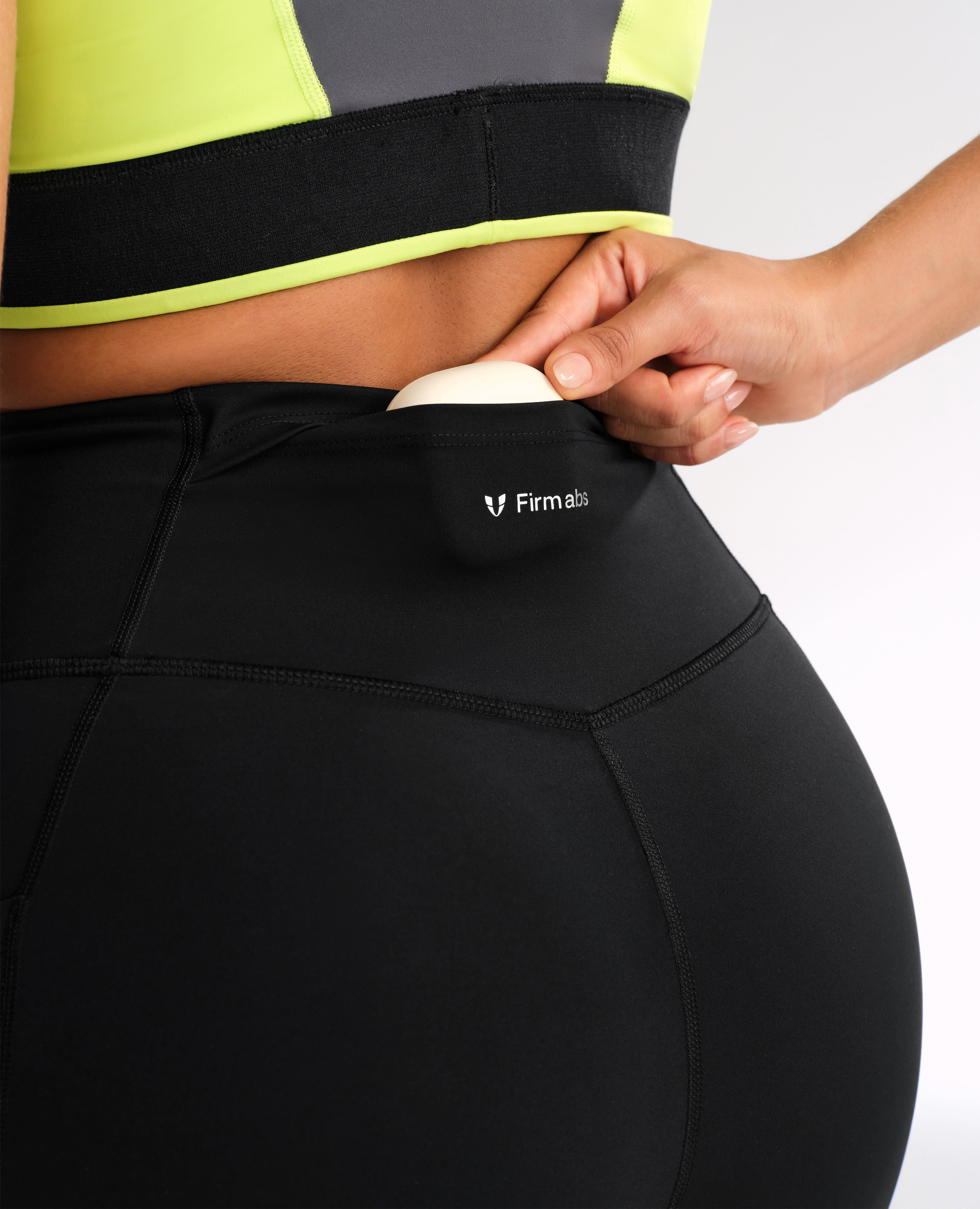 Vivid Sculpt High Support Pocket Leggings - Black