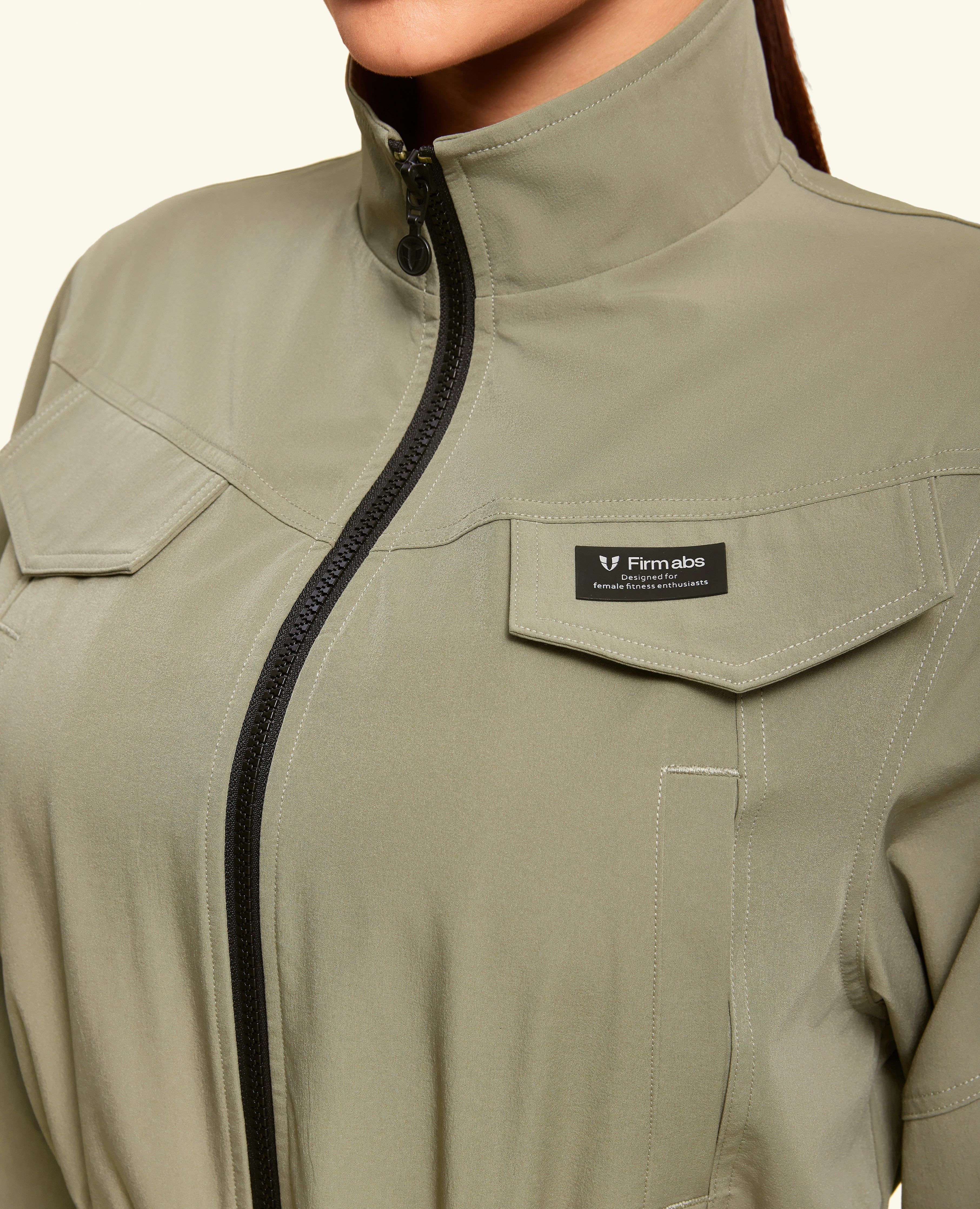 Cortada chaqueta de carga Ultimate - Green del ejército