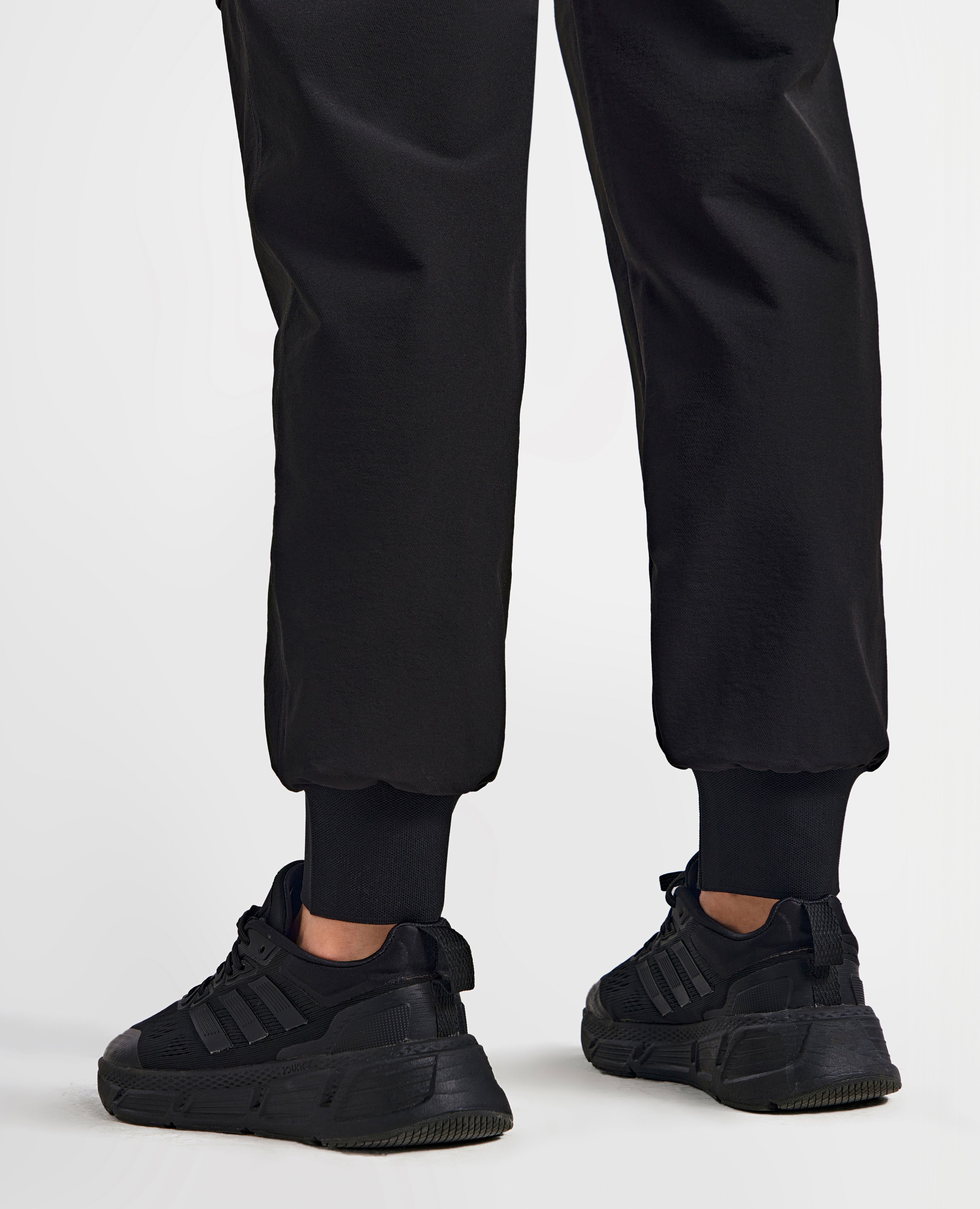 Leggings tasca di carico moto - nero