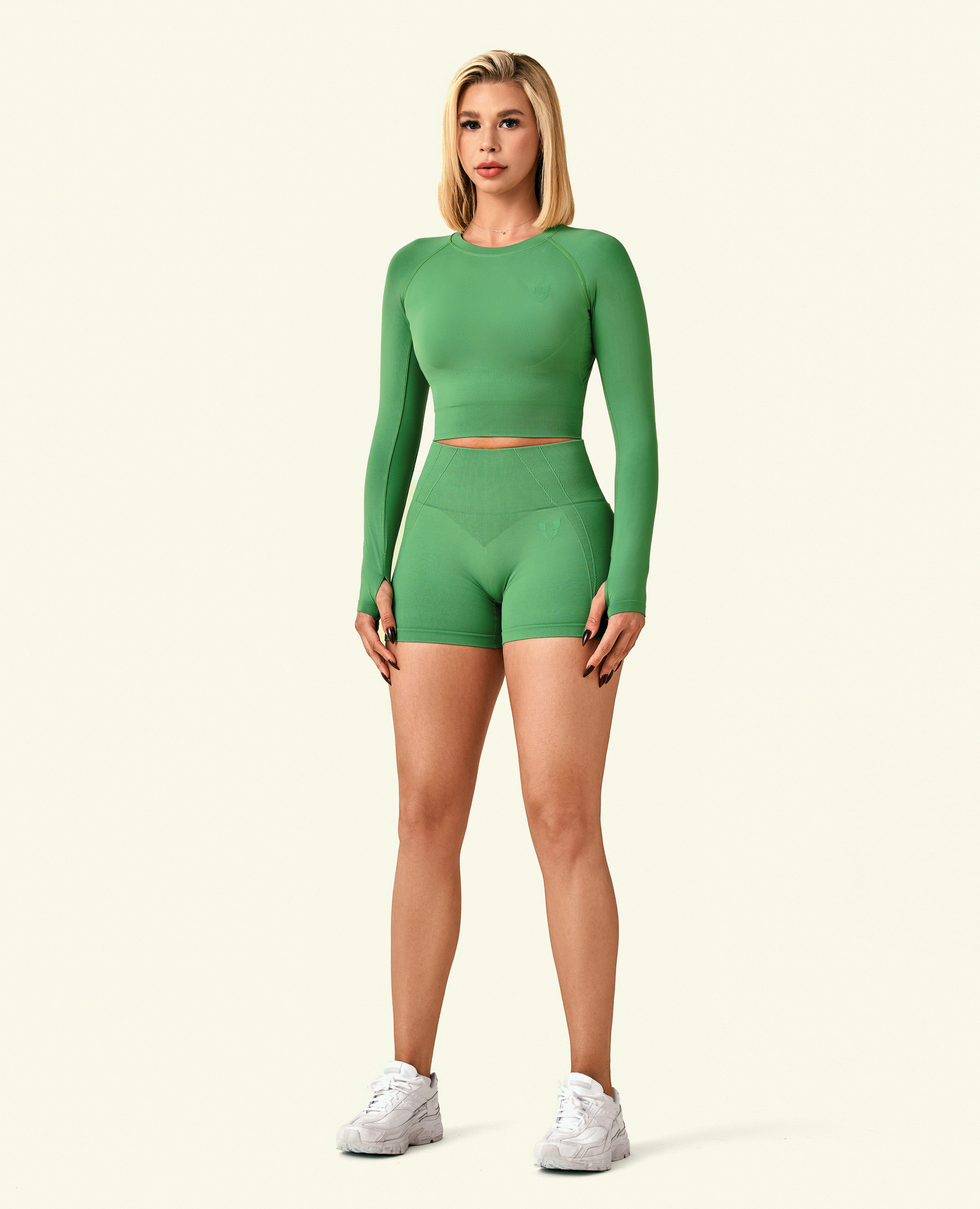 Force Scrunch Butt Shorts - Grün