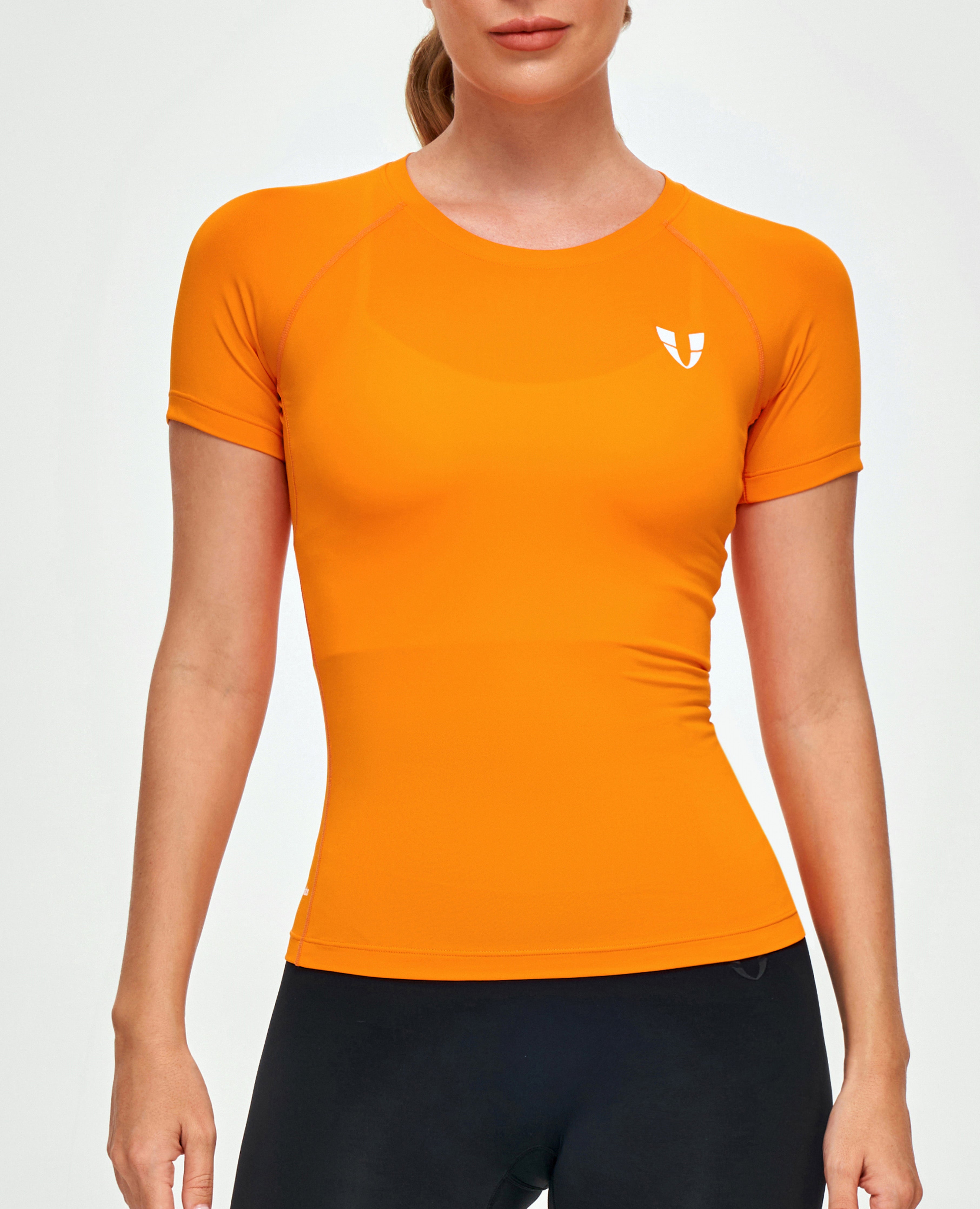 Basic Athletic T -Shirt - Orange