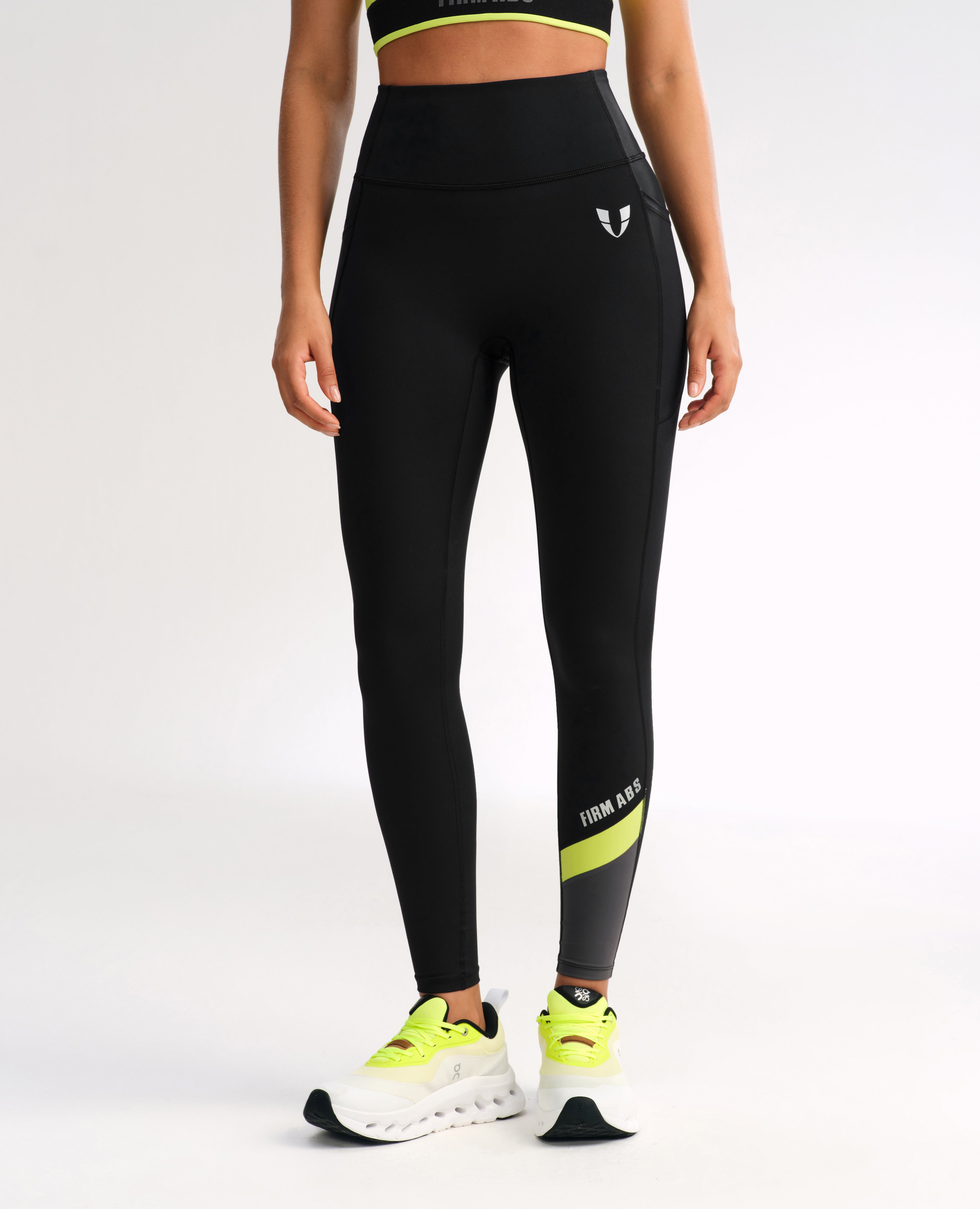 Vivid Sculpt High Support Pocket Leggings - Black