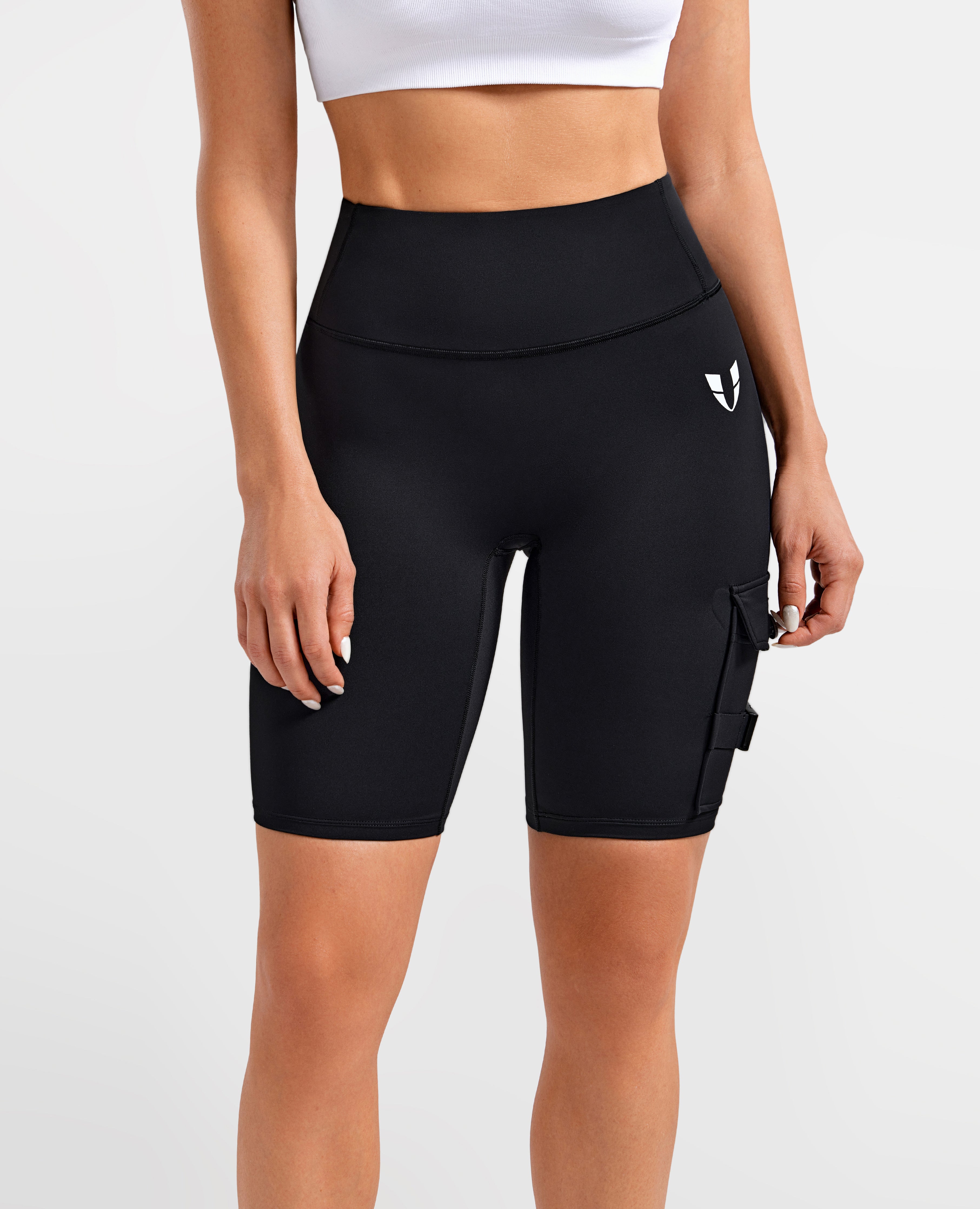 Shorts de cargaison actifs - noir