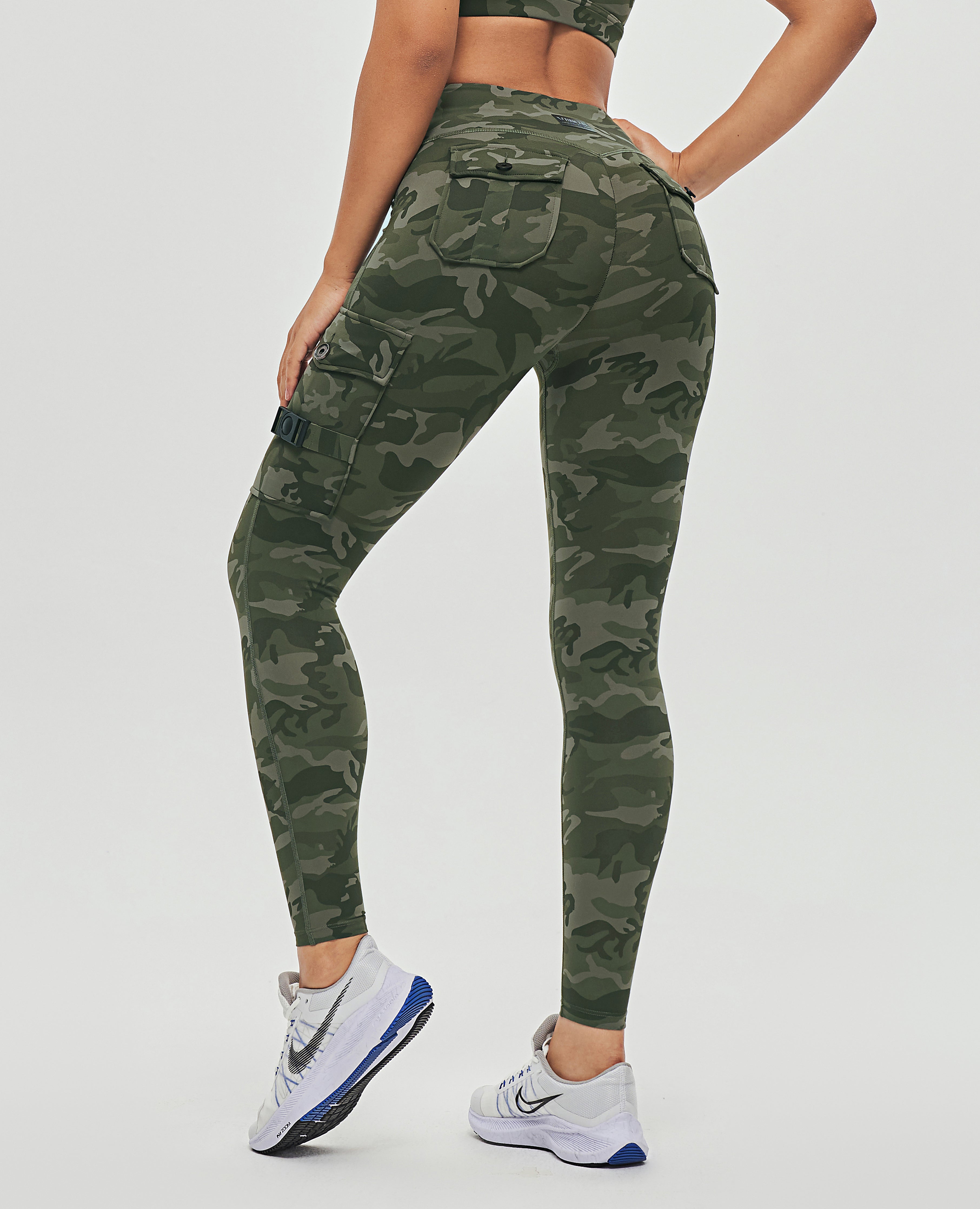 Cargo Fitness Leggings – Camouflage