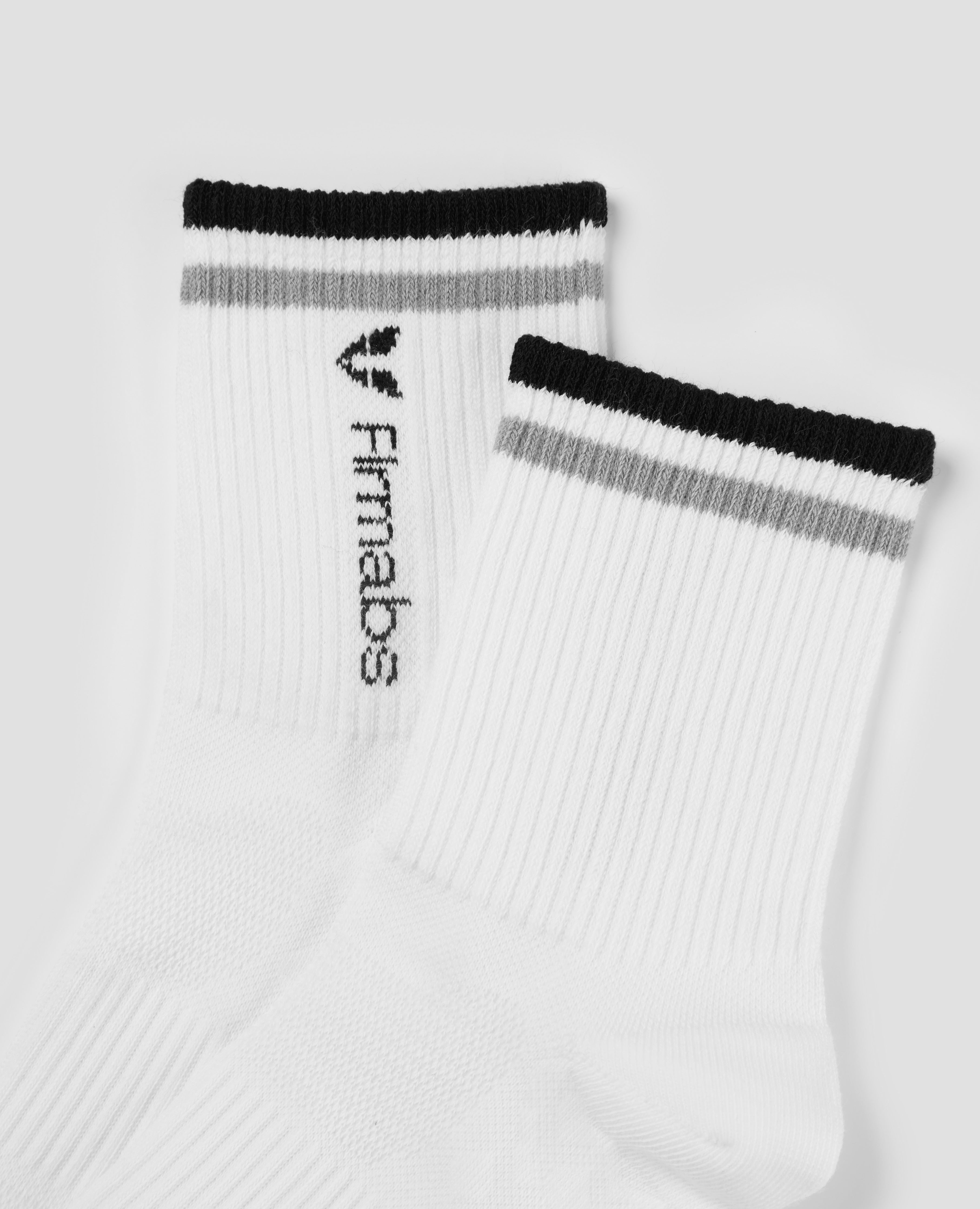 Lightweight Athletic Socks - White