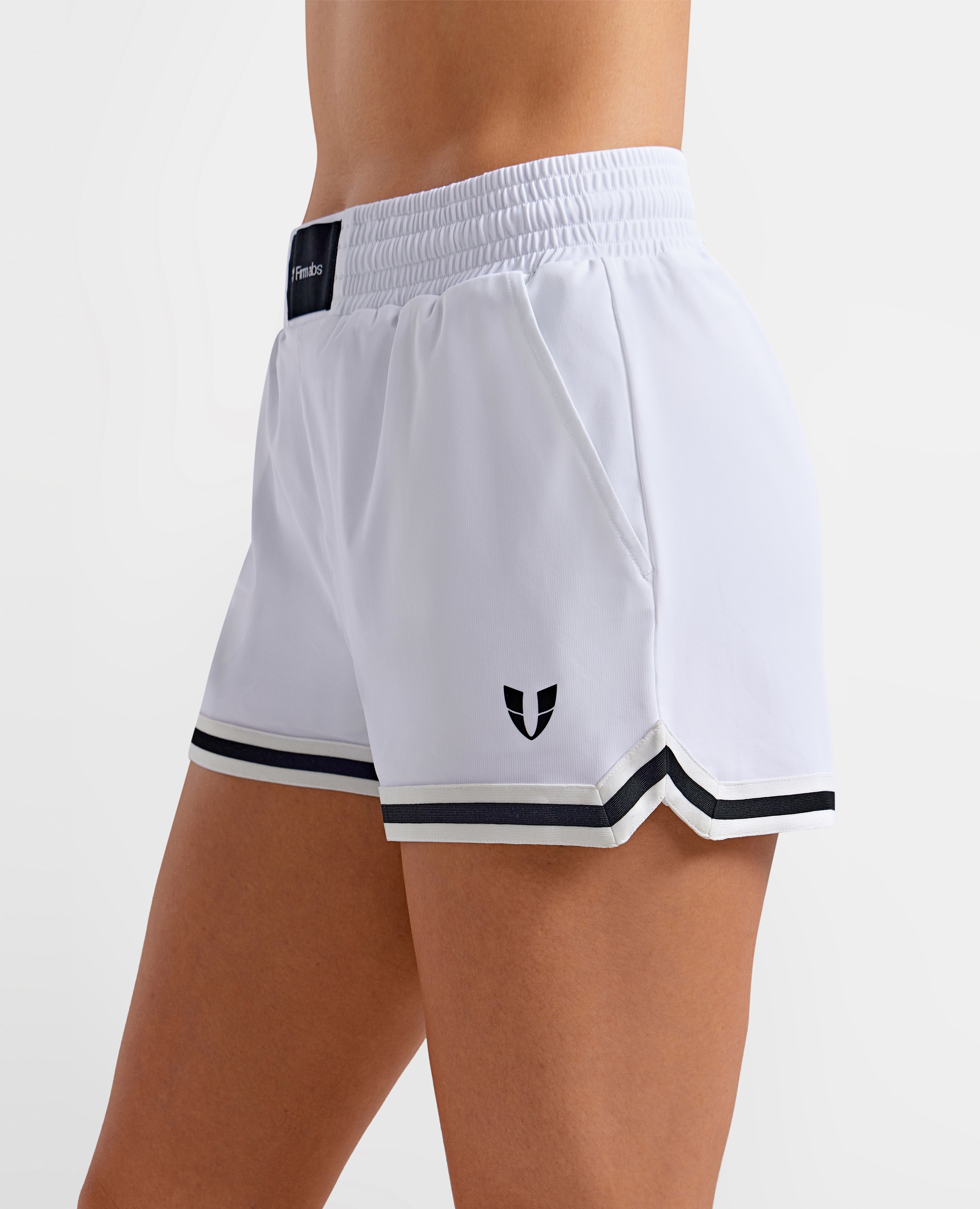 Firmabs Vivid Flow Shorts - White