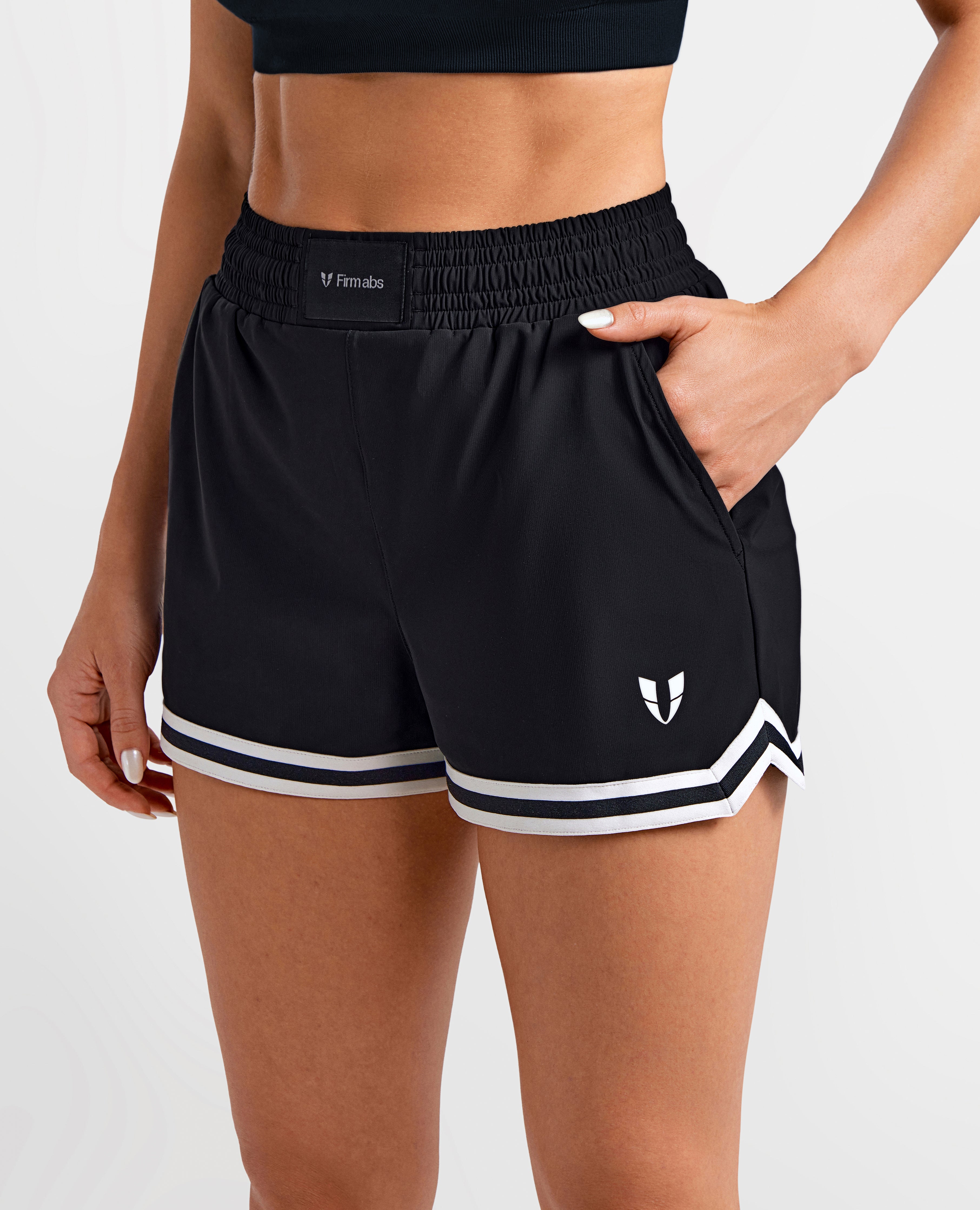 Firmabs Vivid Flow Shorts - Schwarz