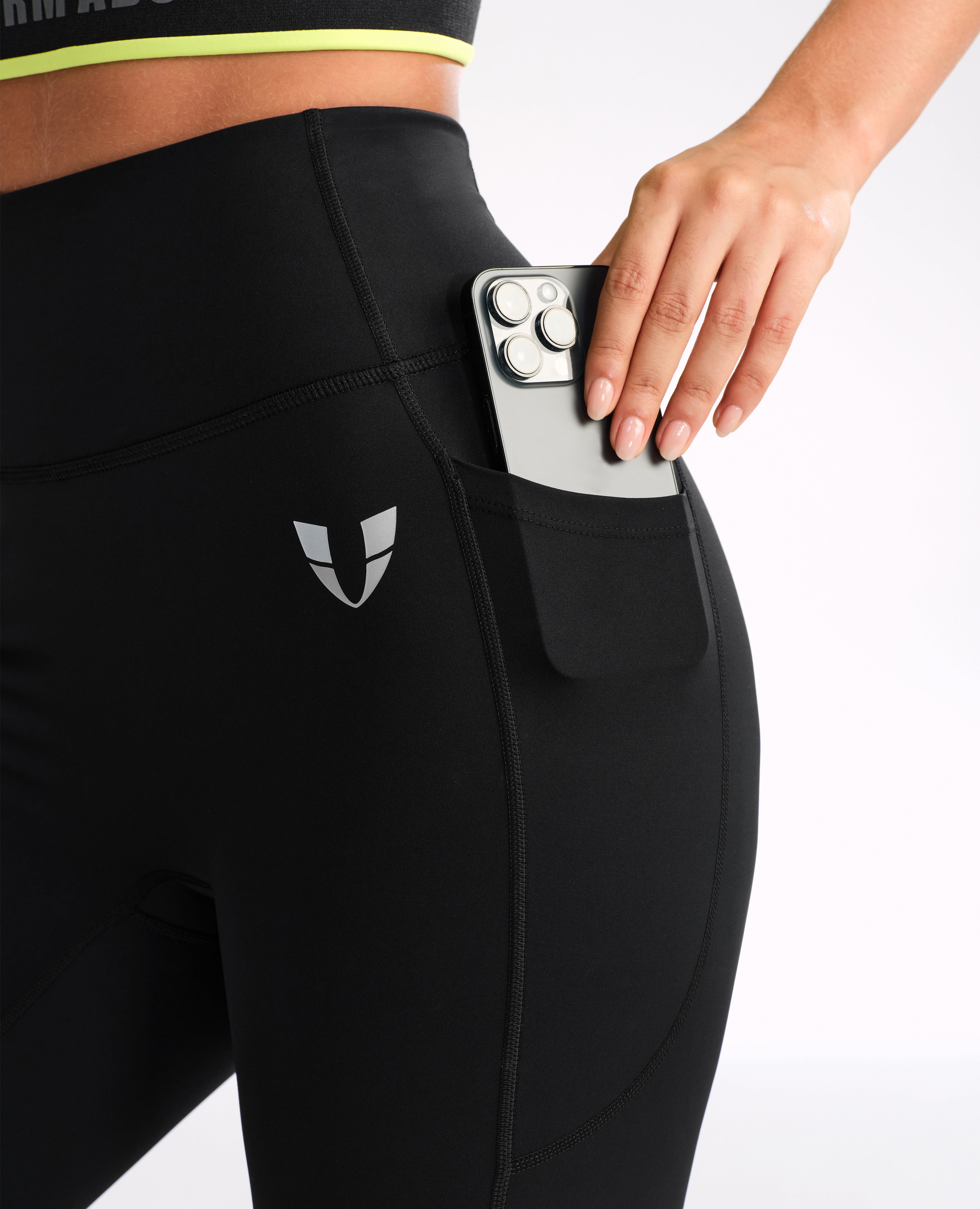 Vivid Sculpt High Support Pocket Leggings - Black