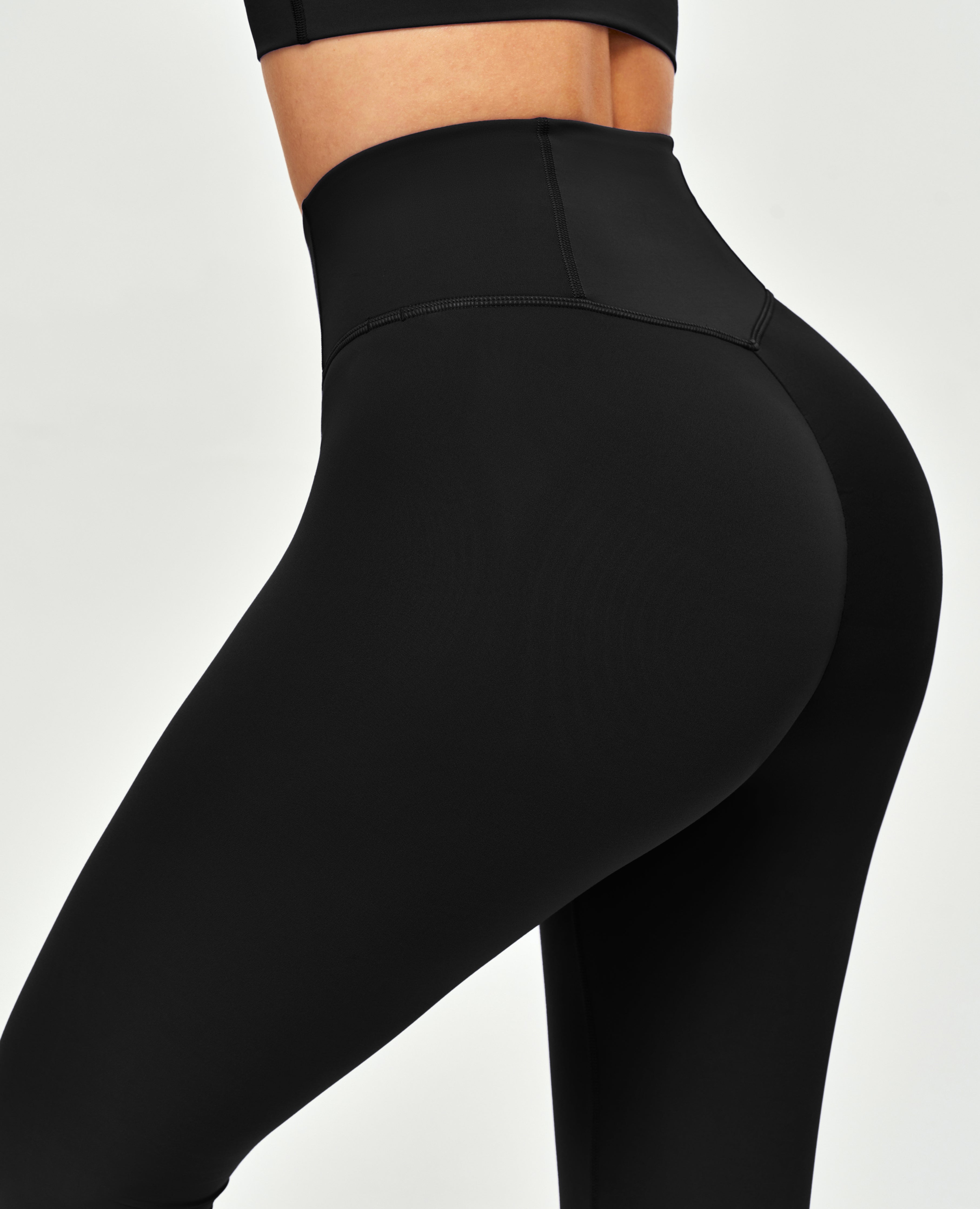 Firmabs High Waist Compression Leggings - Black