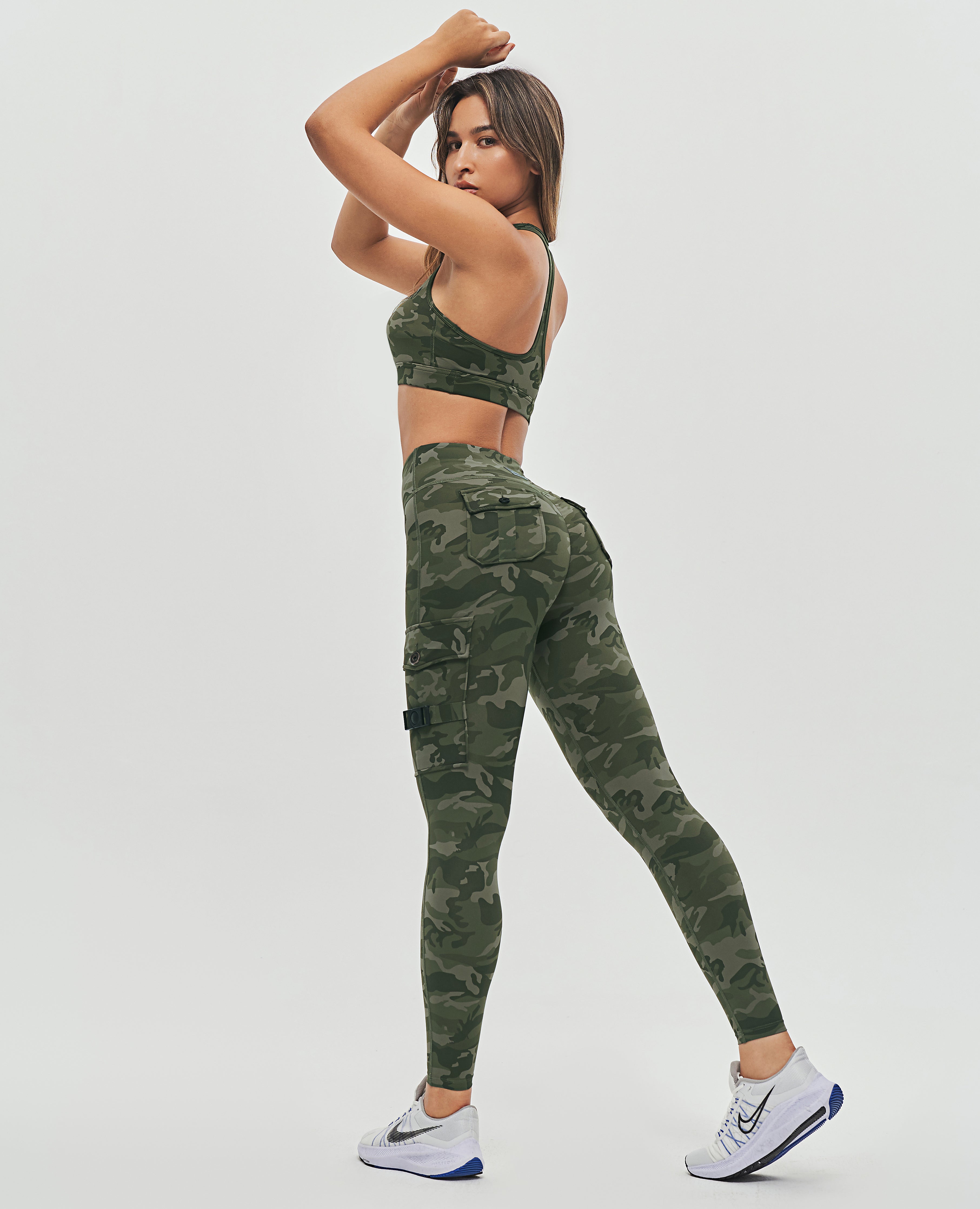 Cargo Fitness Leggings – Camouflage