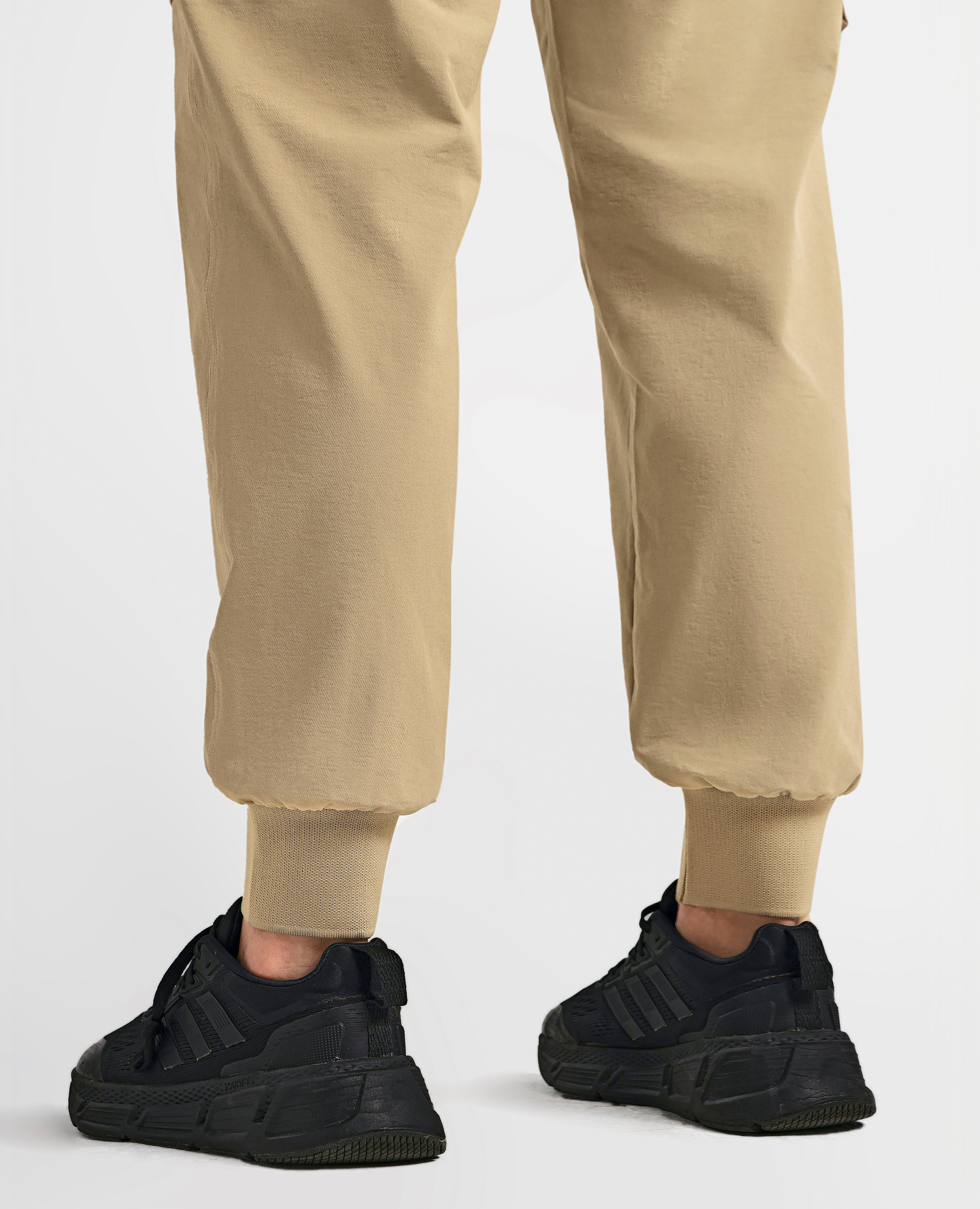 Cargo Pocket Moto Leggings - Khaki