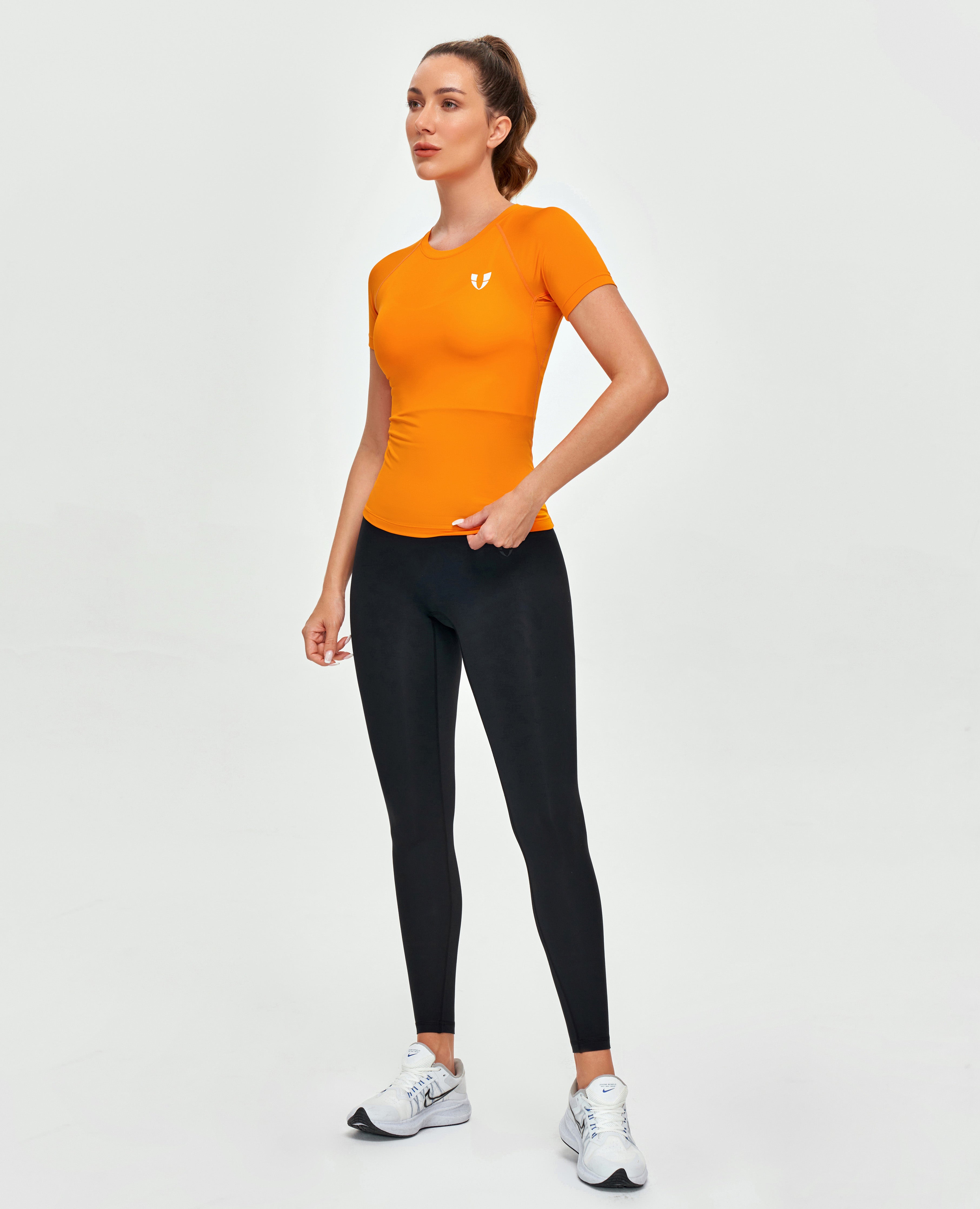 Basic Athletic T-shirt - Orange