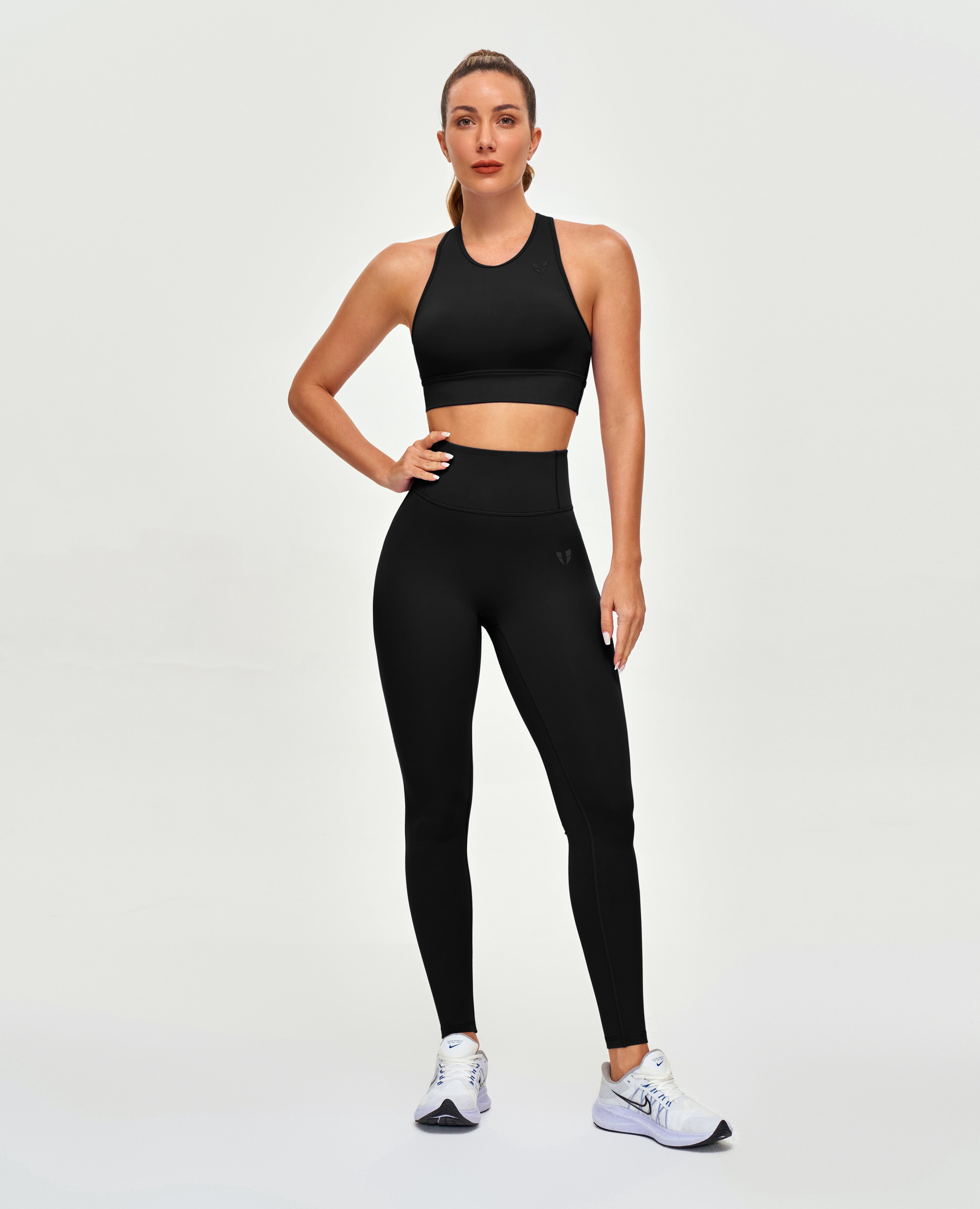 Firmabs High Waist Compression Leggings - Black