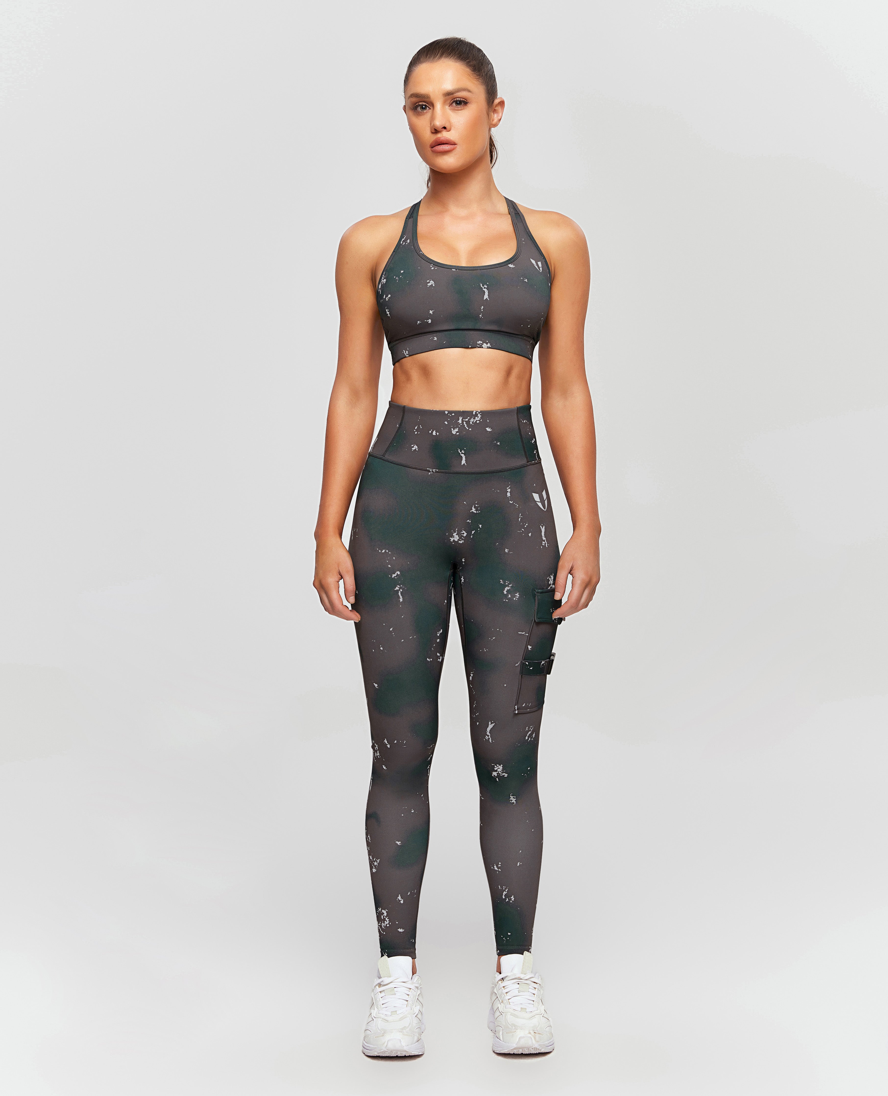 Cargo-Fitness-Leggings – Phantom Tie Dye