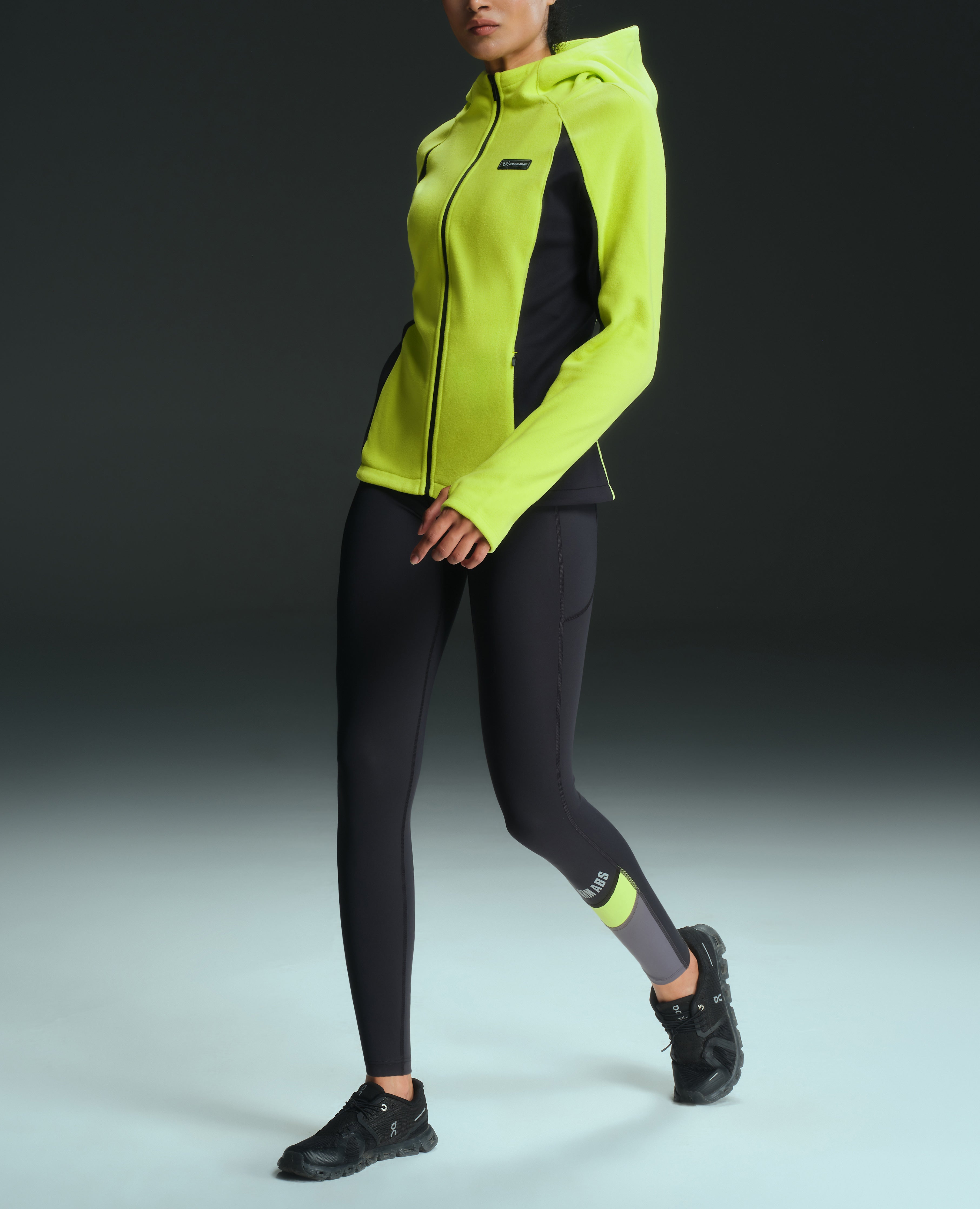 Ultra-Soft Hooded Waterproof Fleece Jacket - Lemon Yellow