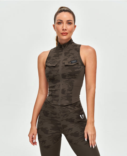 Army Abs Tanktop – Braunes Camouflage