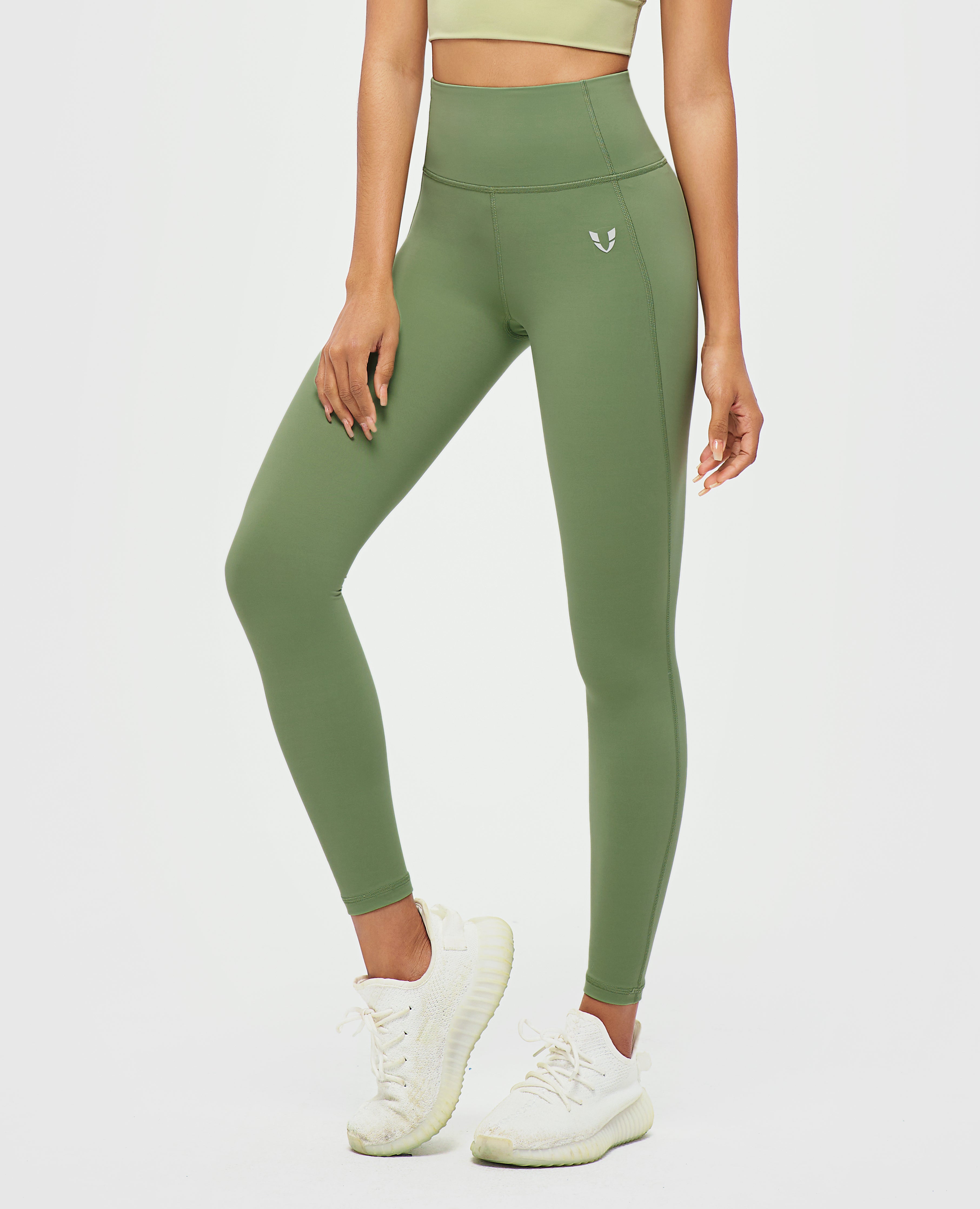 Power-Sportleggings – Grün