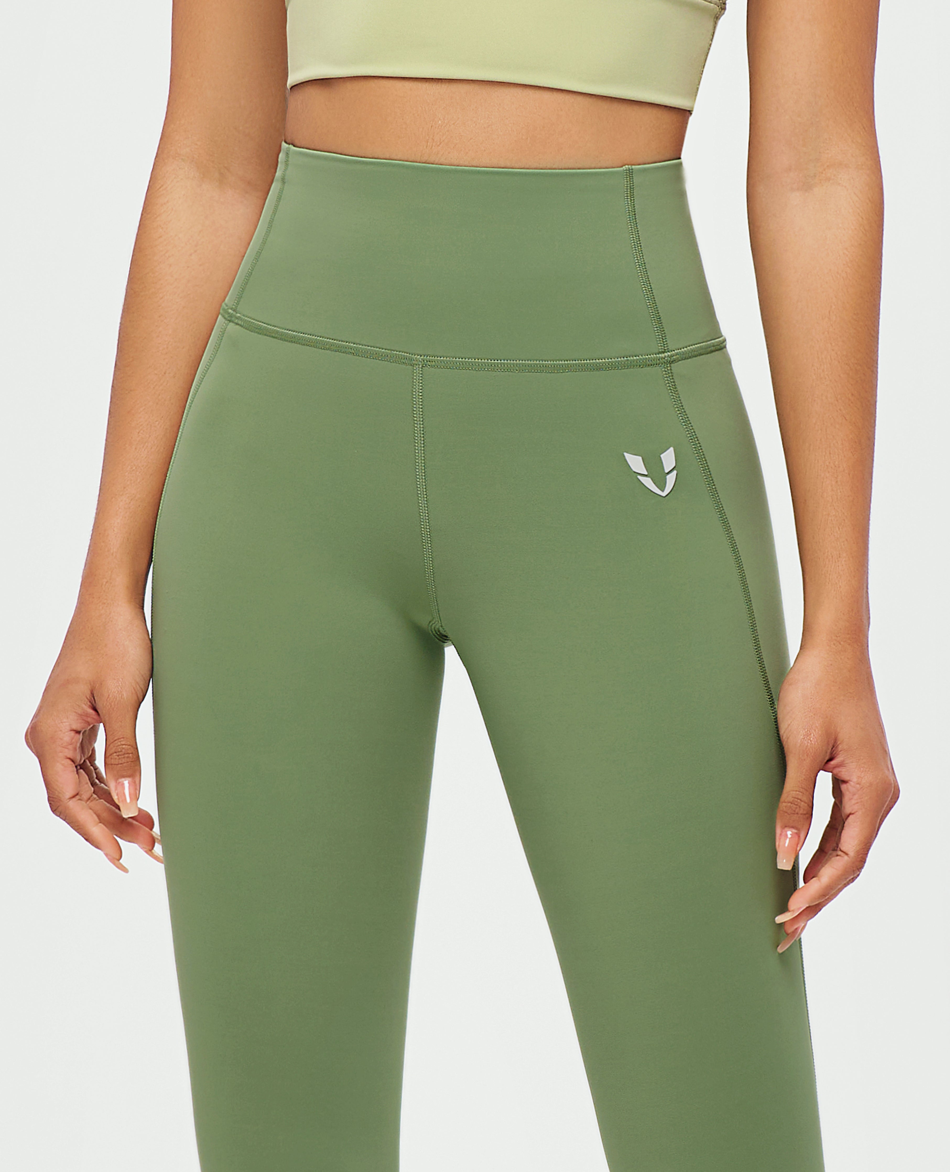 Power-Sportleggings – Grün