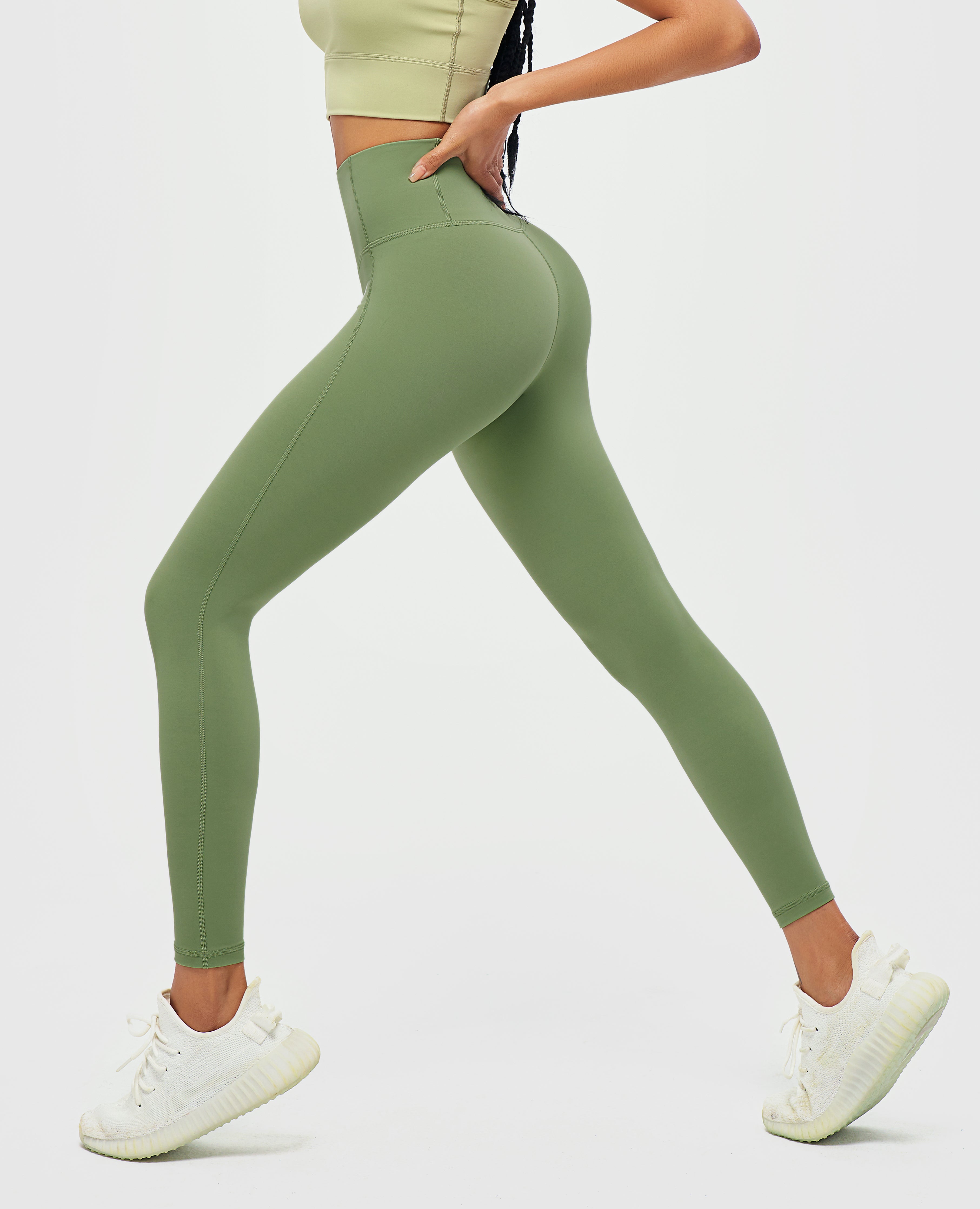 Power-Sportleggings – Grün