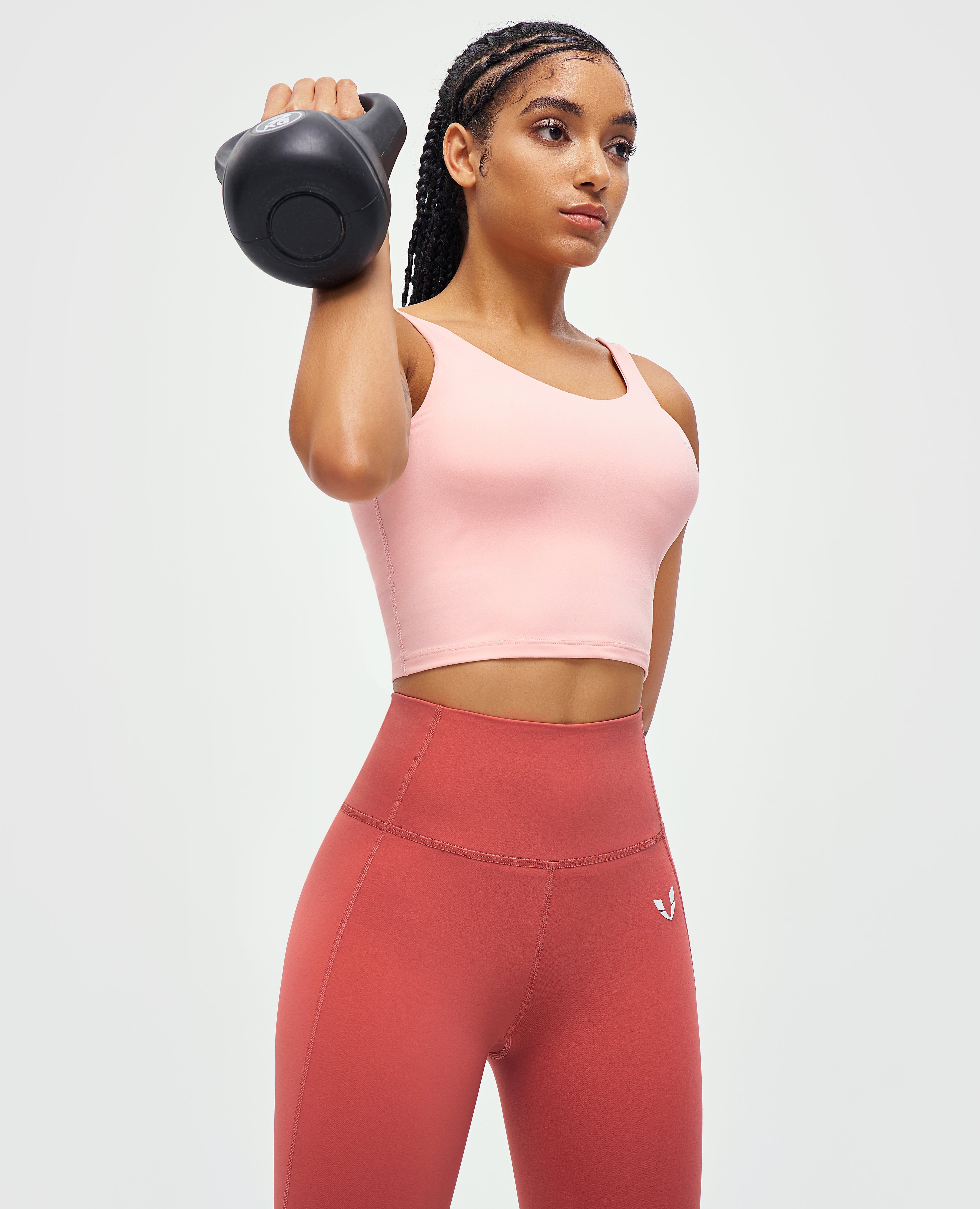 Power-Sportleggings – Rot