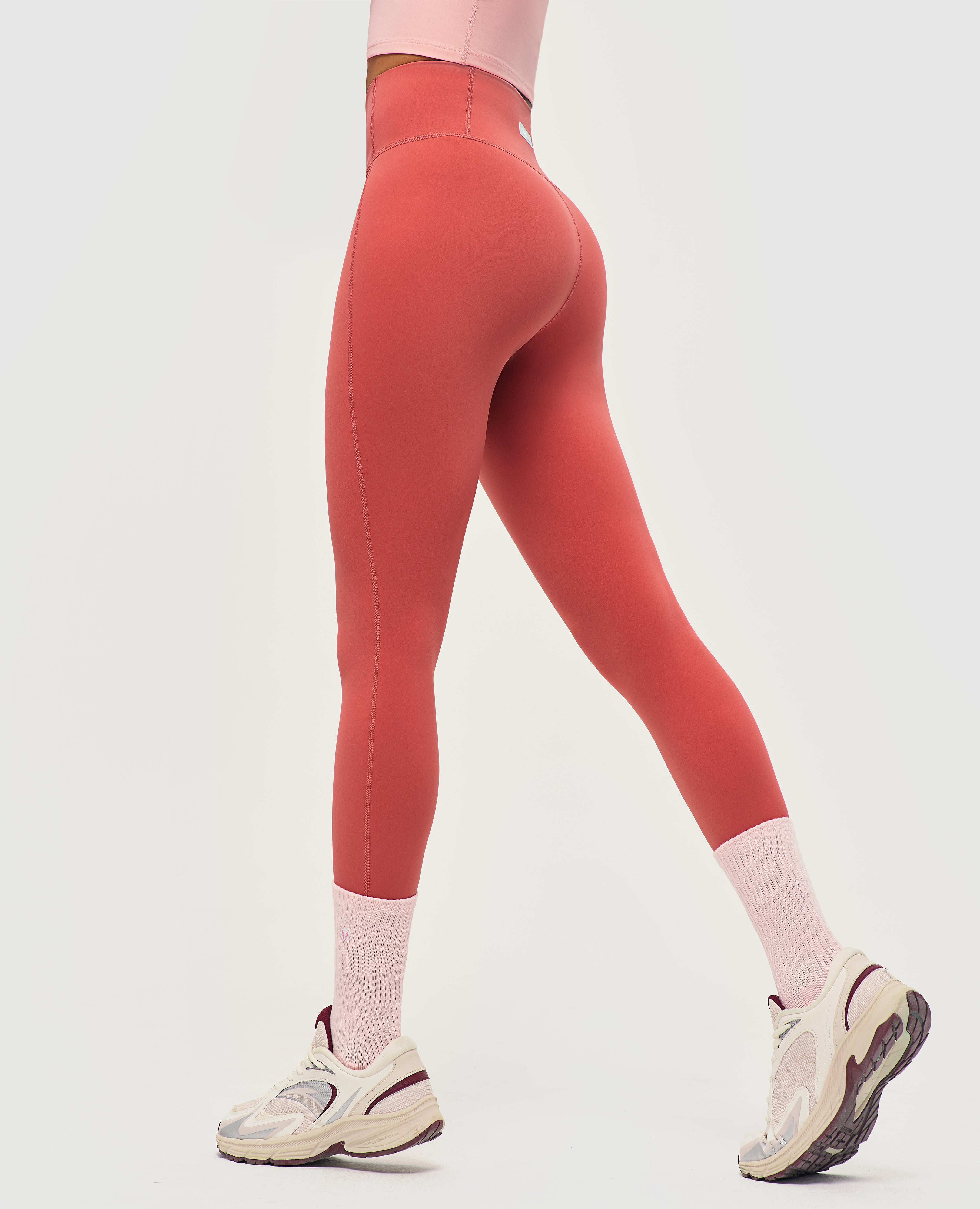 Power-Sportleggings – Rot