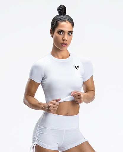 Basic Gym T-Shirt – Weiß