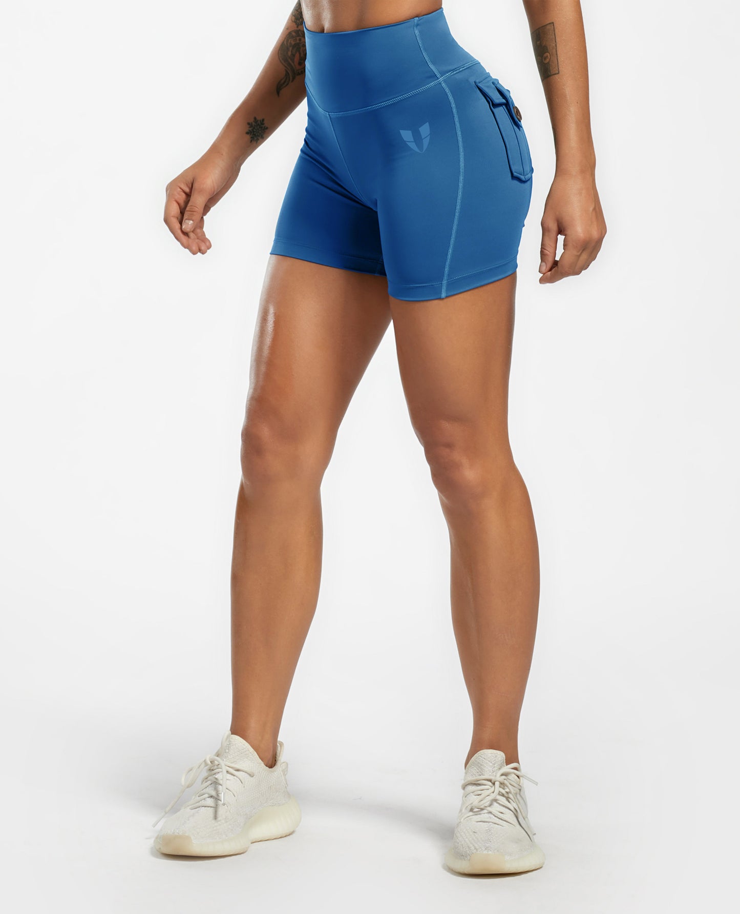 Cargo Short Shorts - Cobalt Blue