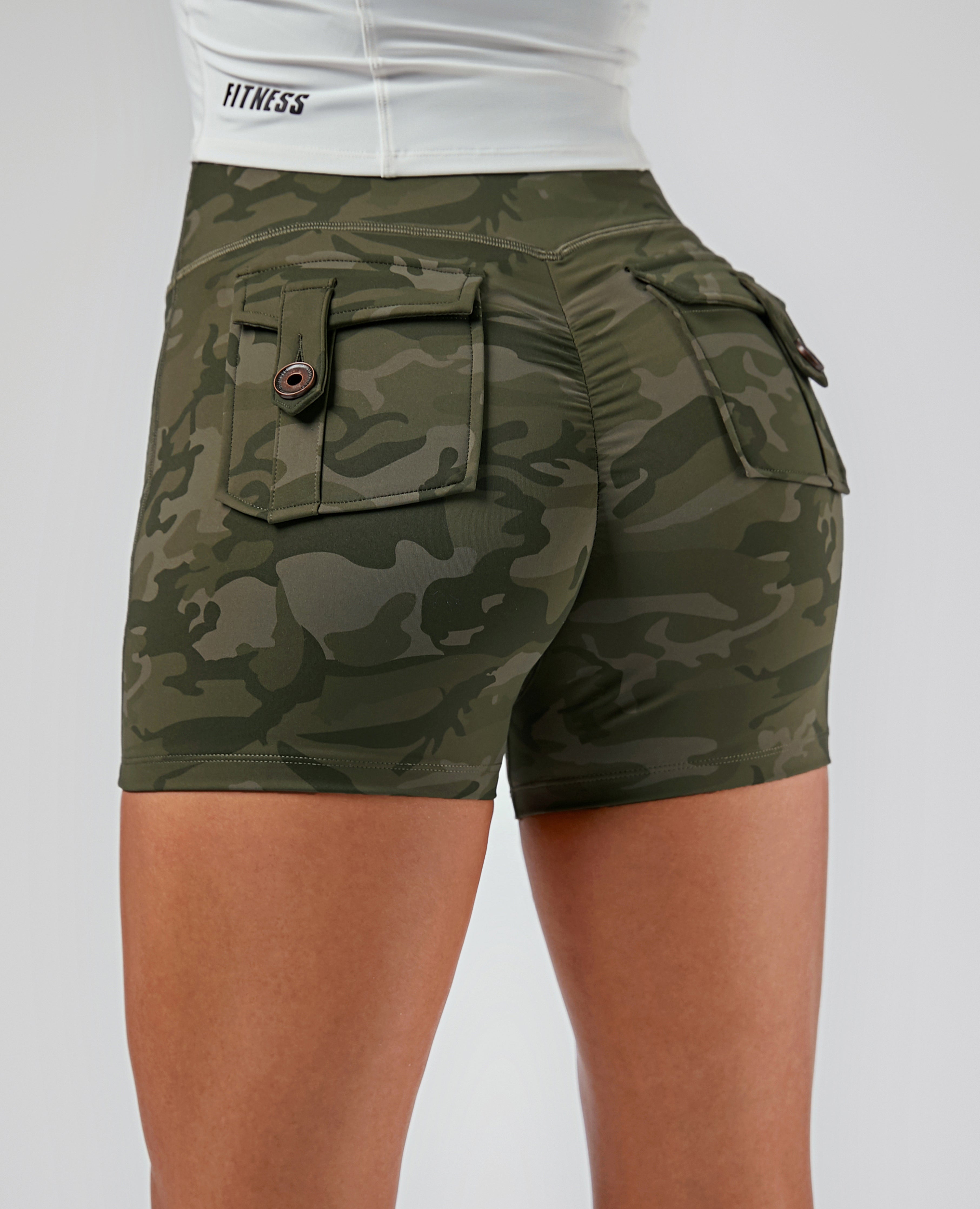 Cargo Short Shorts – Camouflage