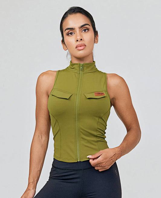 Army Abs Tank - Green