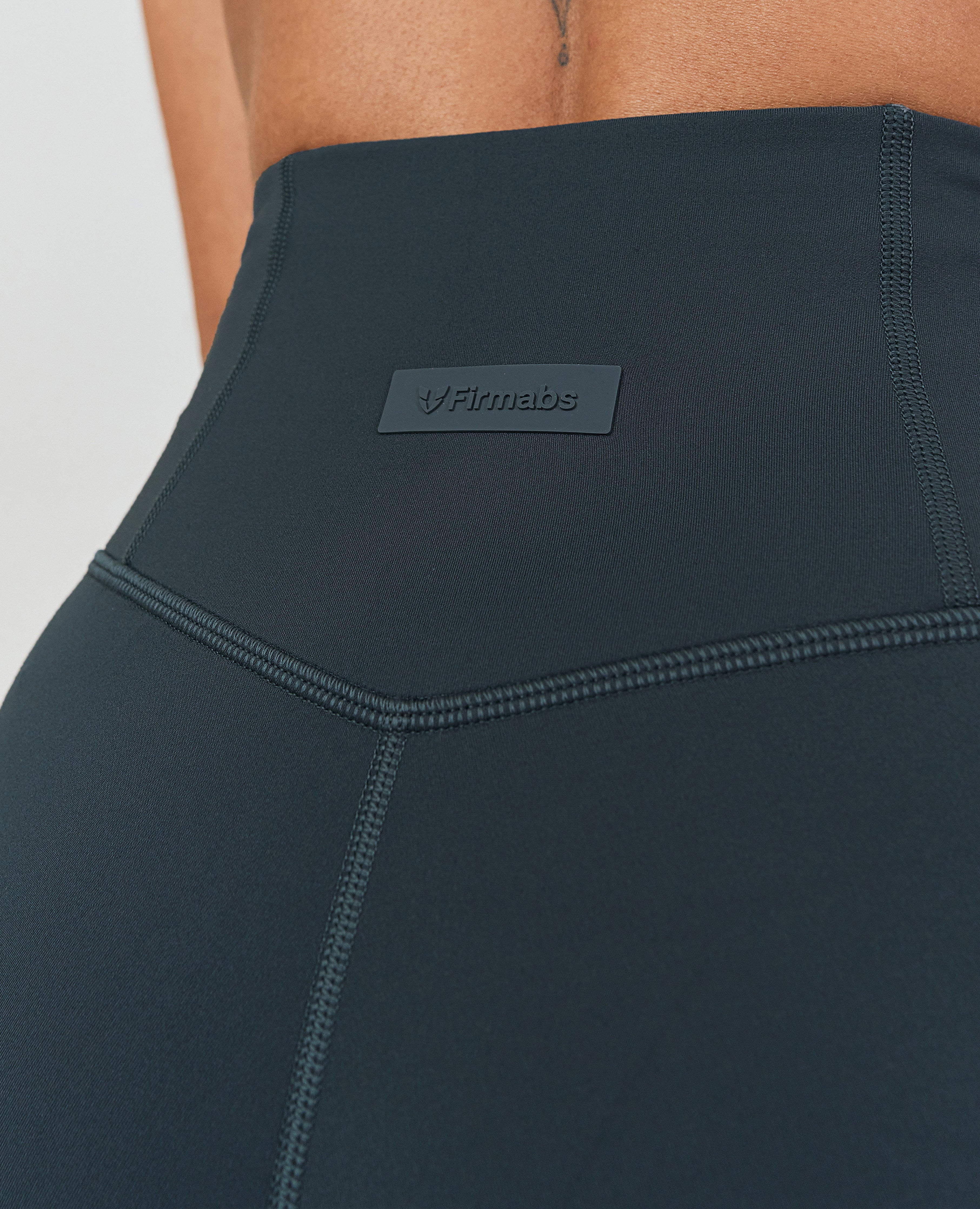 Workout Leggings mit hoher Taille – Grau