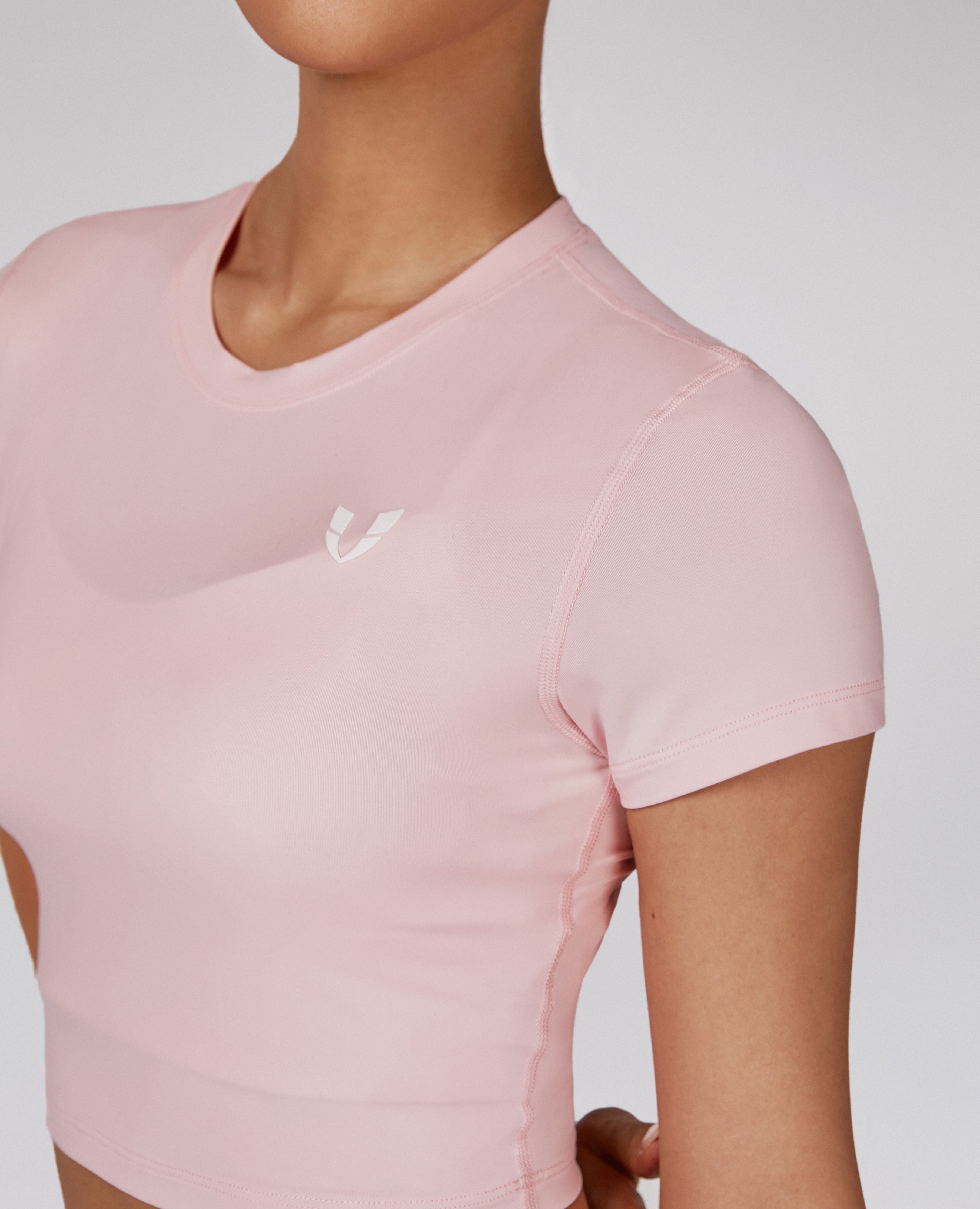 Seamless Crop Top - Pink