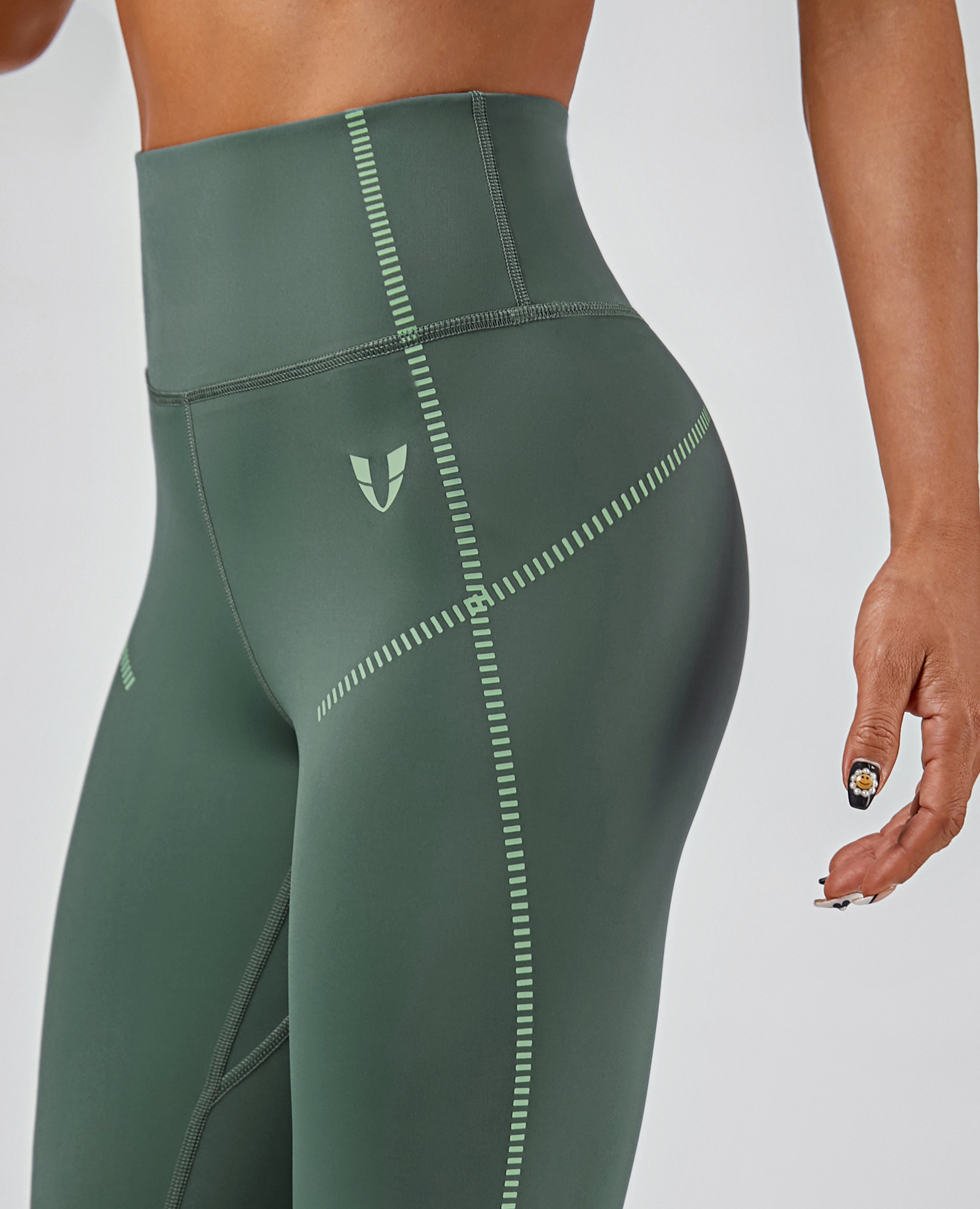 Power Workout Leggings – Grün