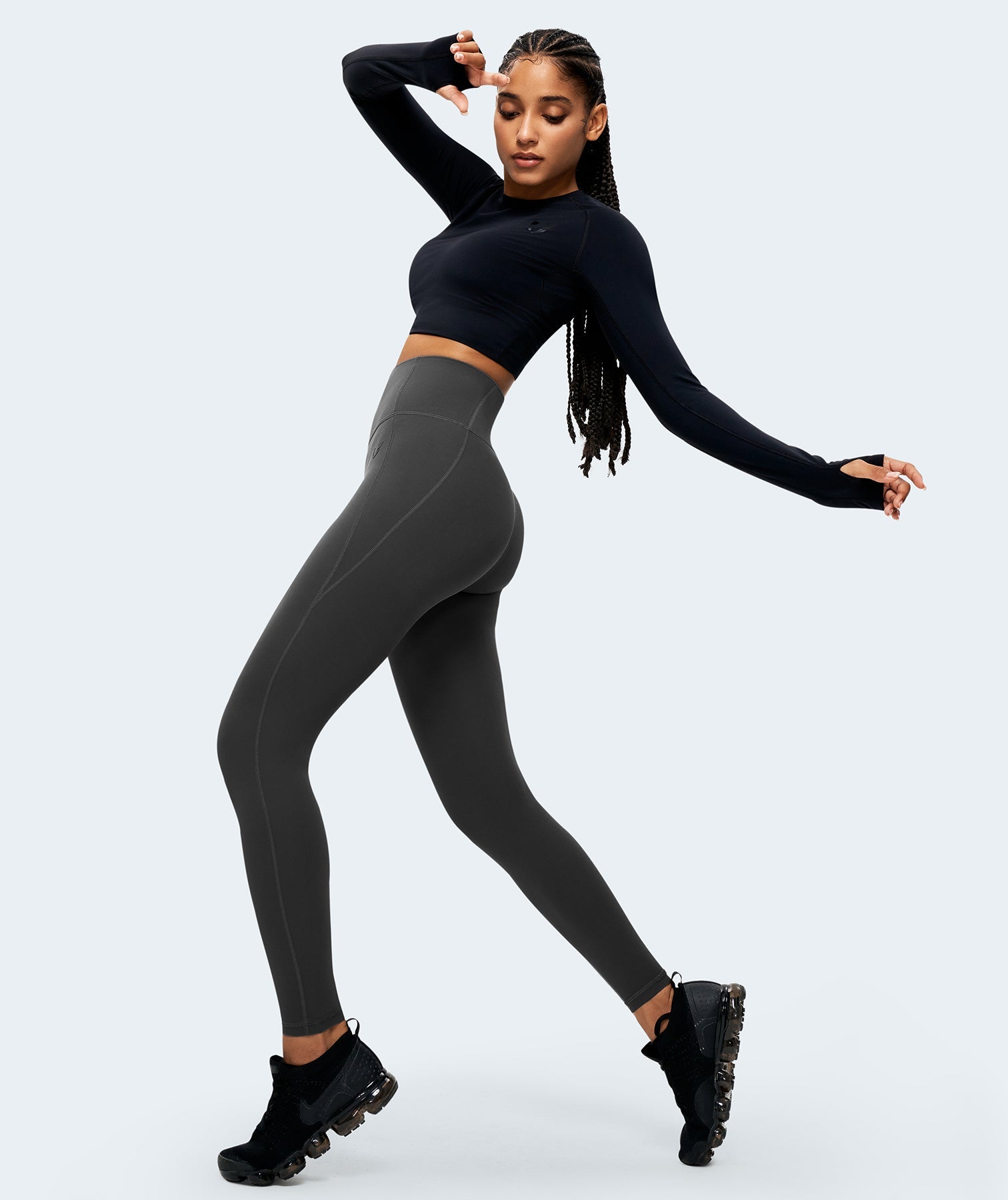 Motion Seamless Leggings – Elefantengrau