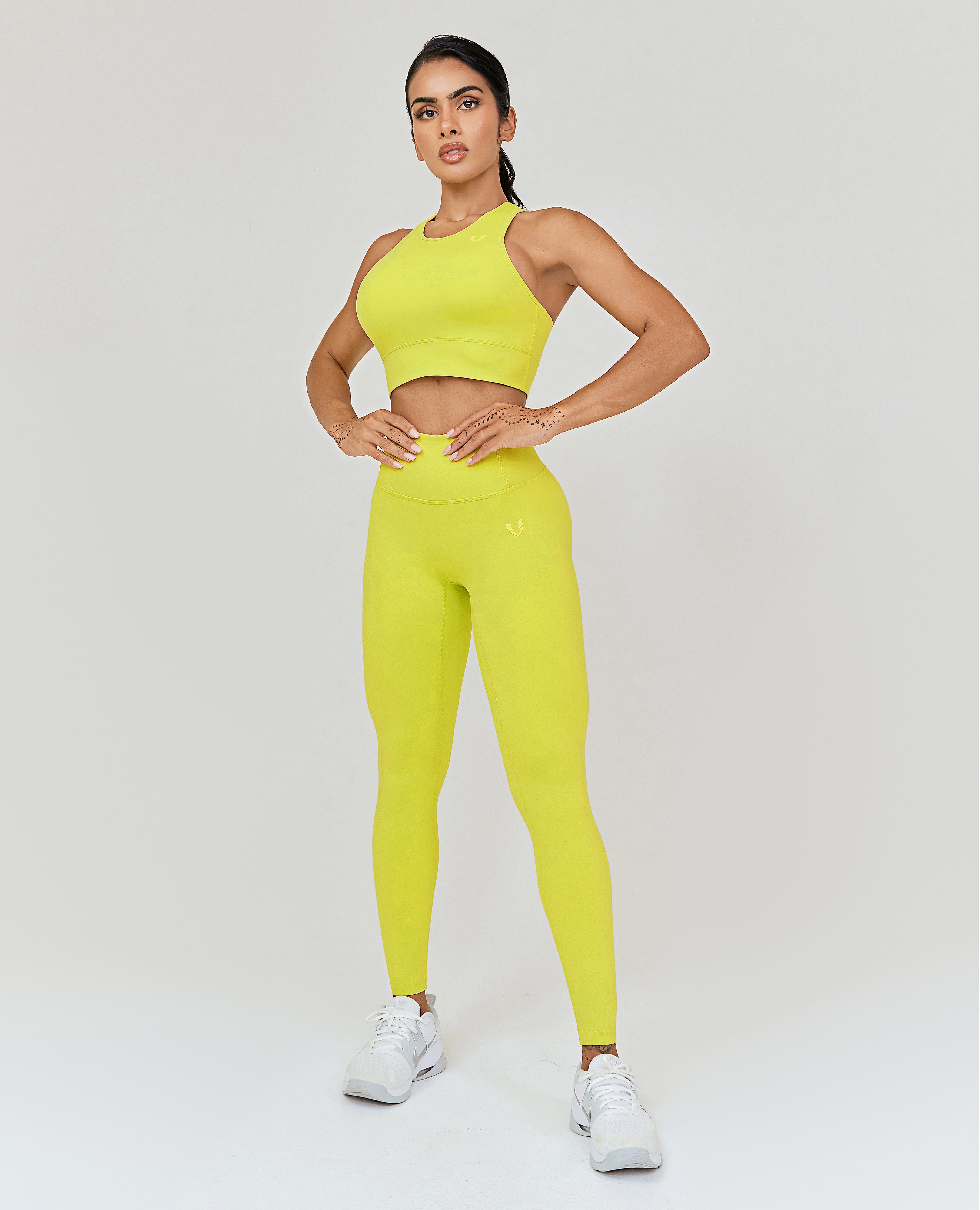 Seamless Scrunch Butt Leggings – Gelb