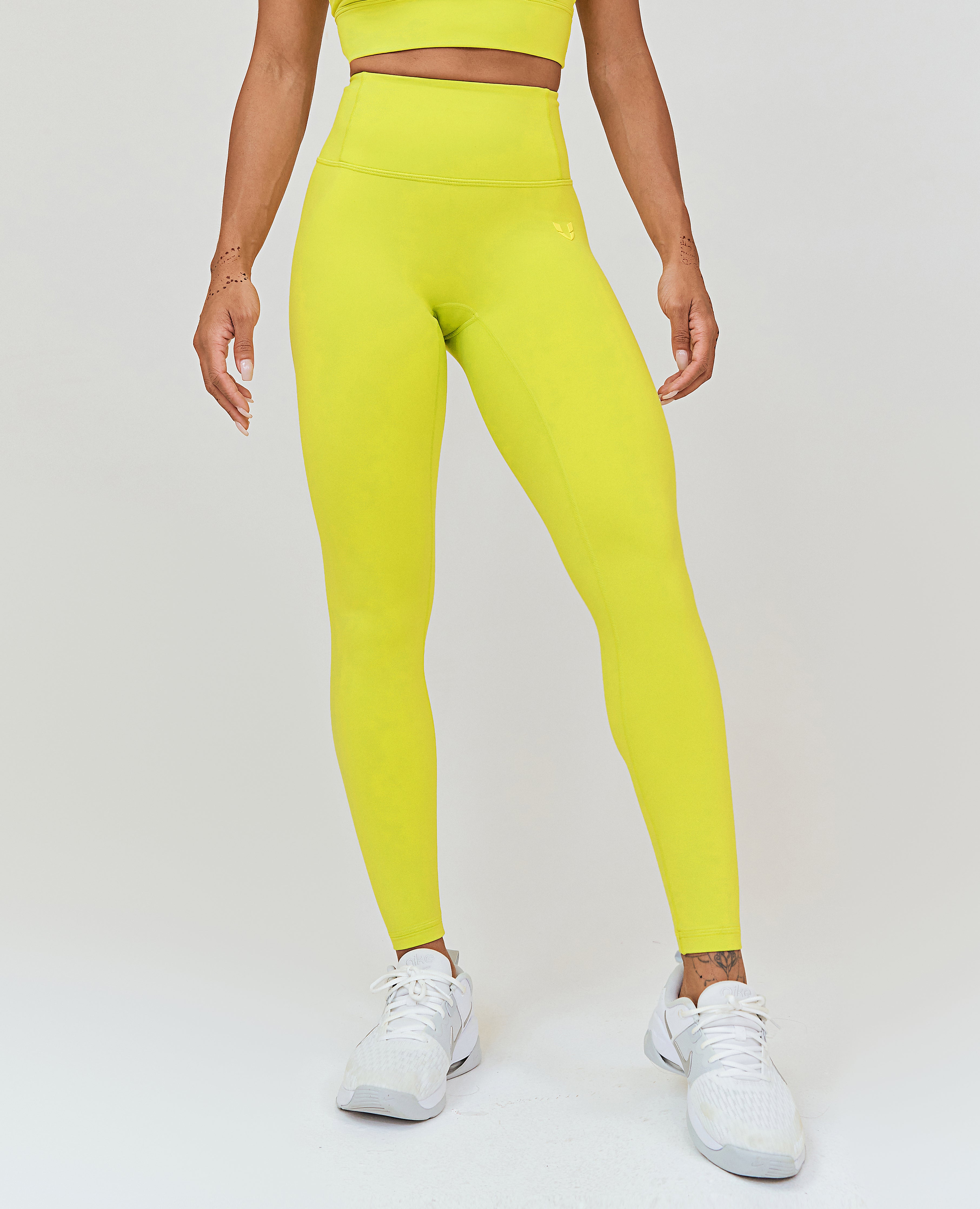 Seamless Scrunch Butt Leggings – Gelb